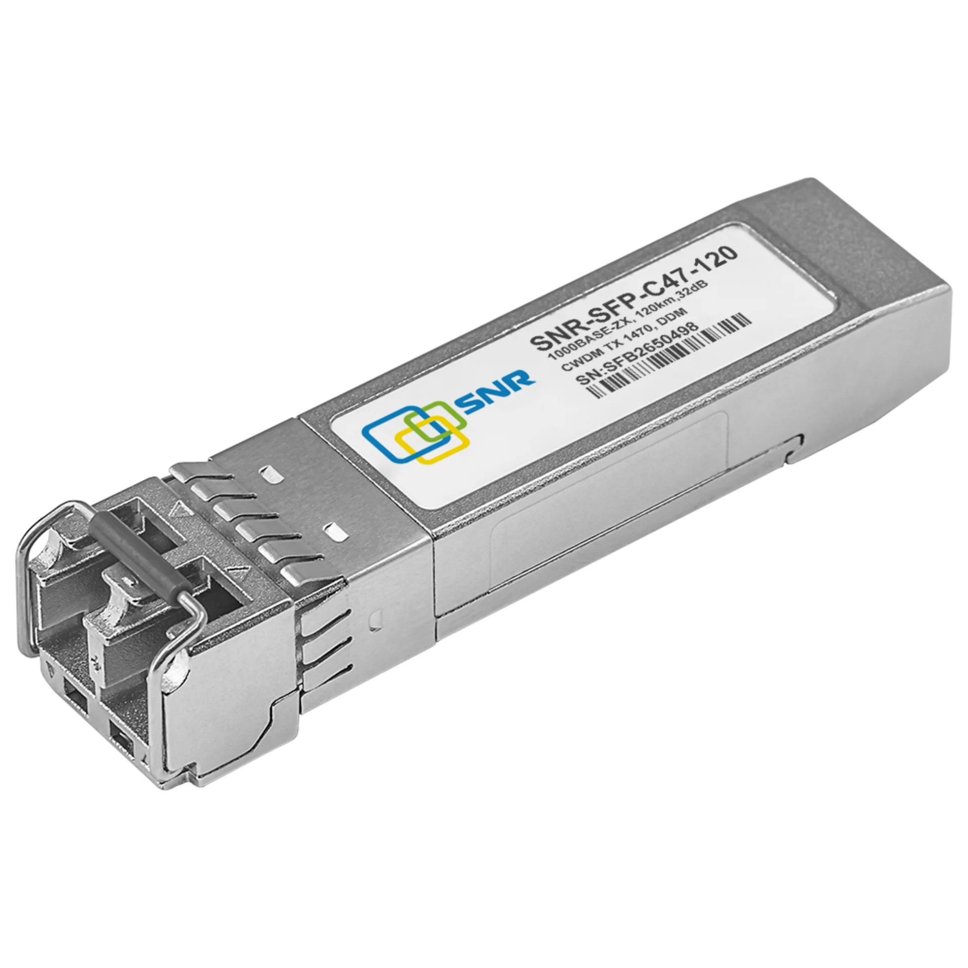 Модуль SFP CWDM оптический, дальность до 120км (32dB), 1470нм