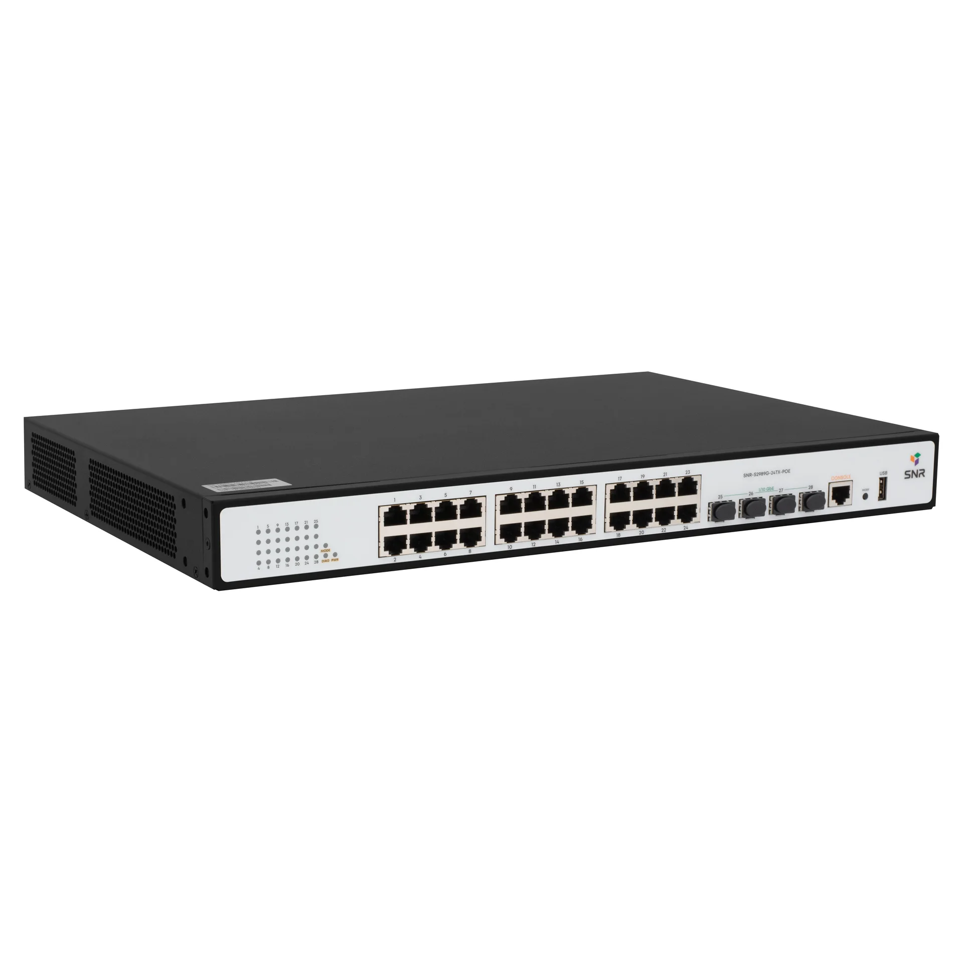 Управляемый PoE коммутатор уровня 2 SNR-S2989G-24TX-POE