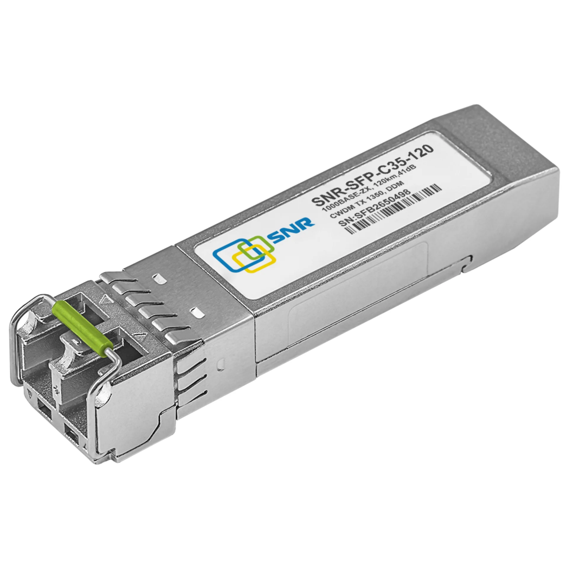 Модуль SFP CWDM оптический, дальность до 120км (41dB), 1350нм