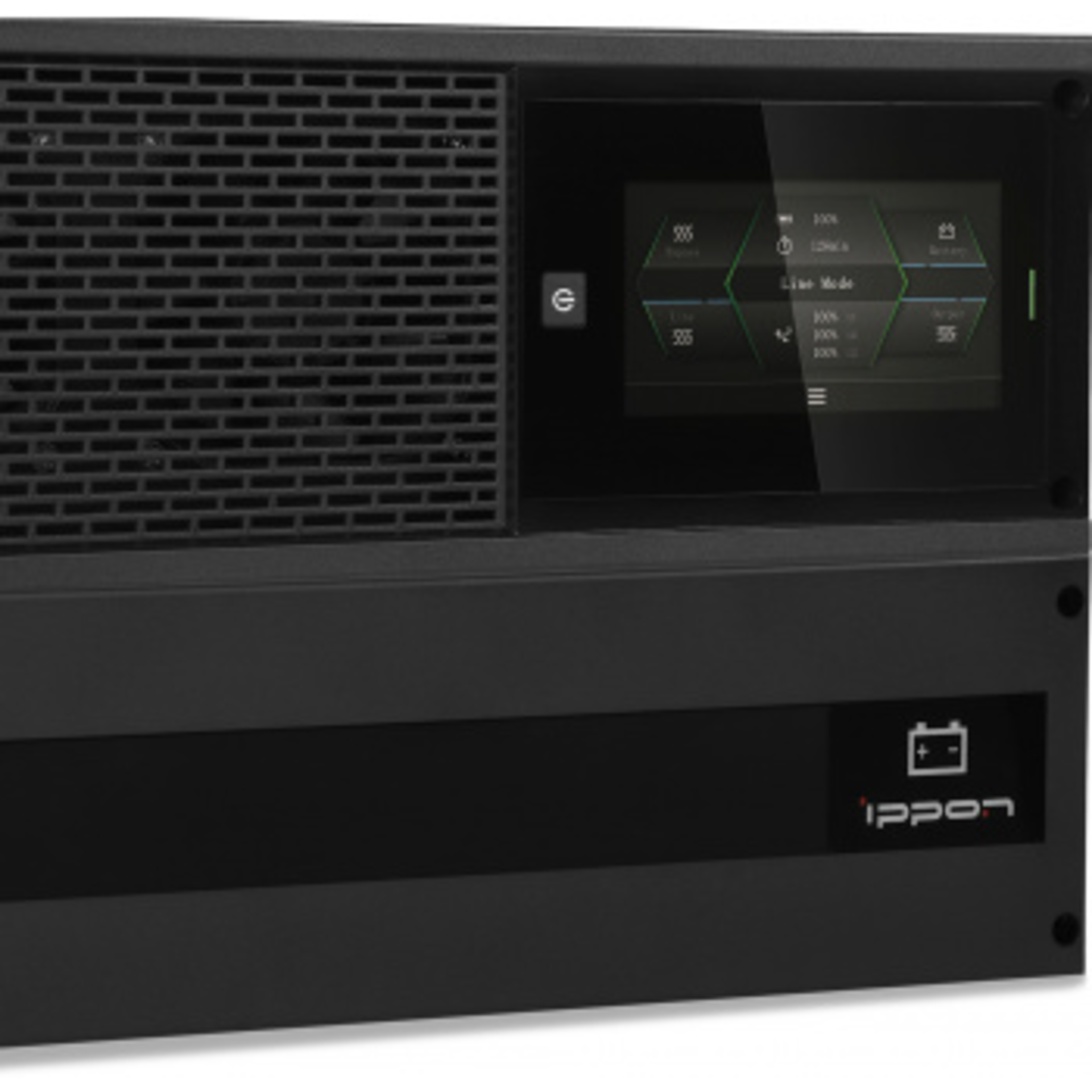 Источник бесперебойного питания Ippon Innova Unity RT 3-3 10K 10000Вт 10000ВА черный