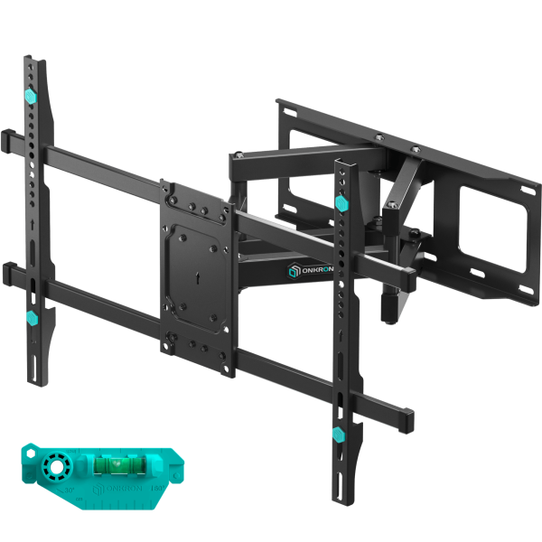 Кронштейн для телевизора ONKRON 40"-75", макс. 70 кг, наклонно-поворотный, чёрный M6L-B
