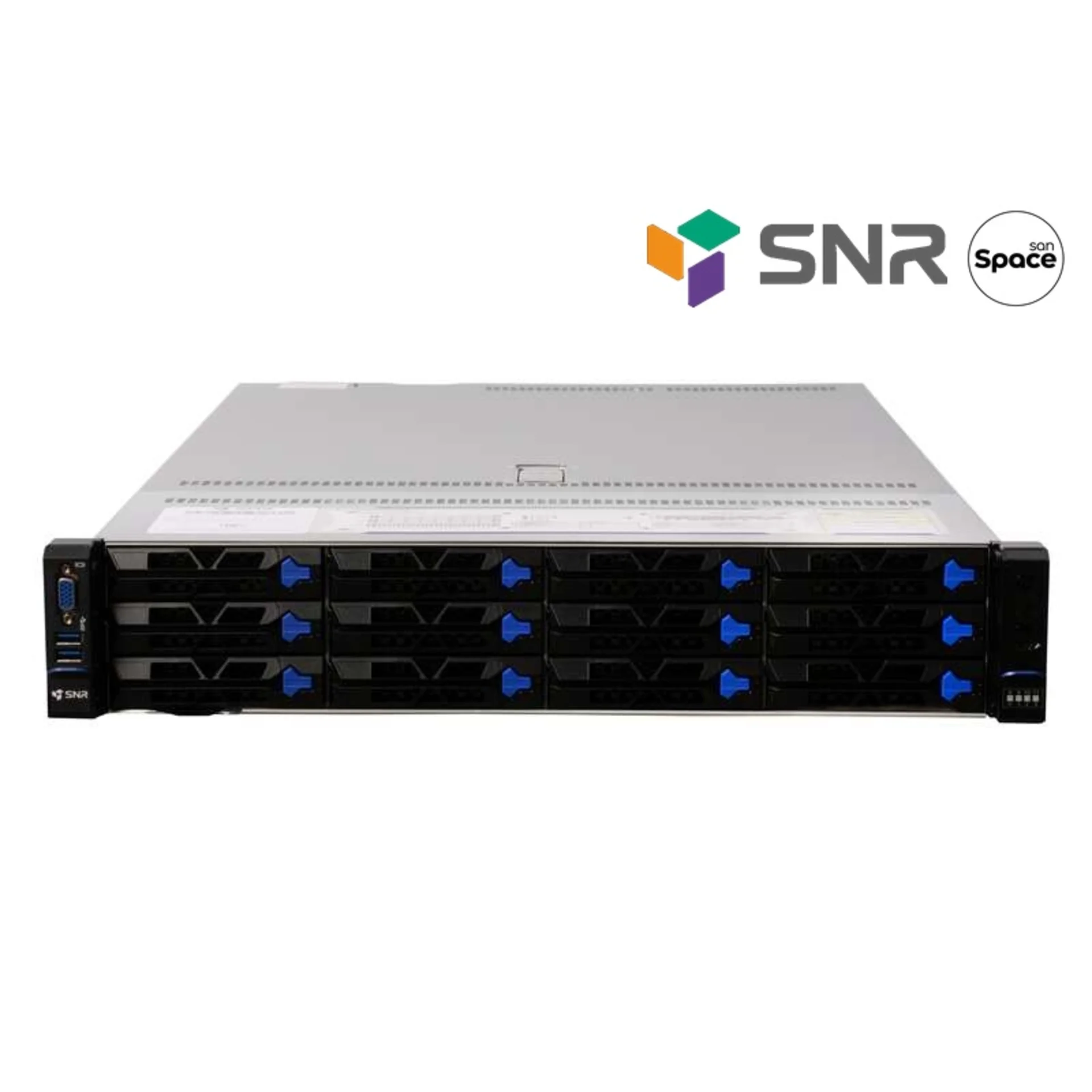 Система хранения данных 2U SNR-DSS212-S (1xCtrl, до 12xHDD/SSD, 1x480GB SSD M.2, 2x16G FC)