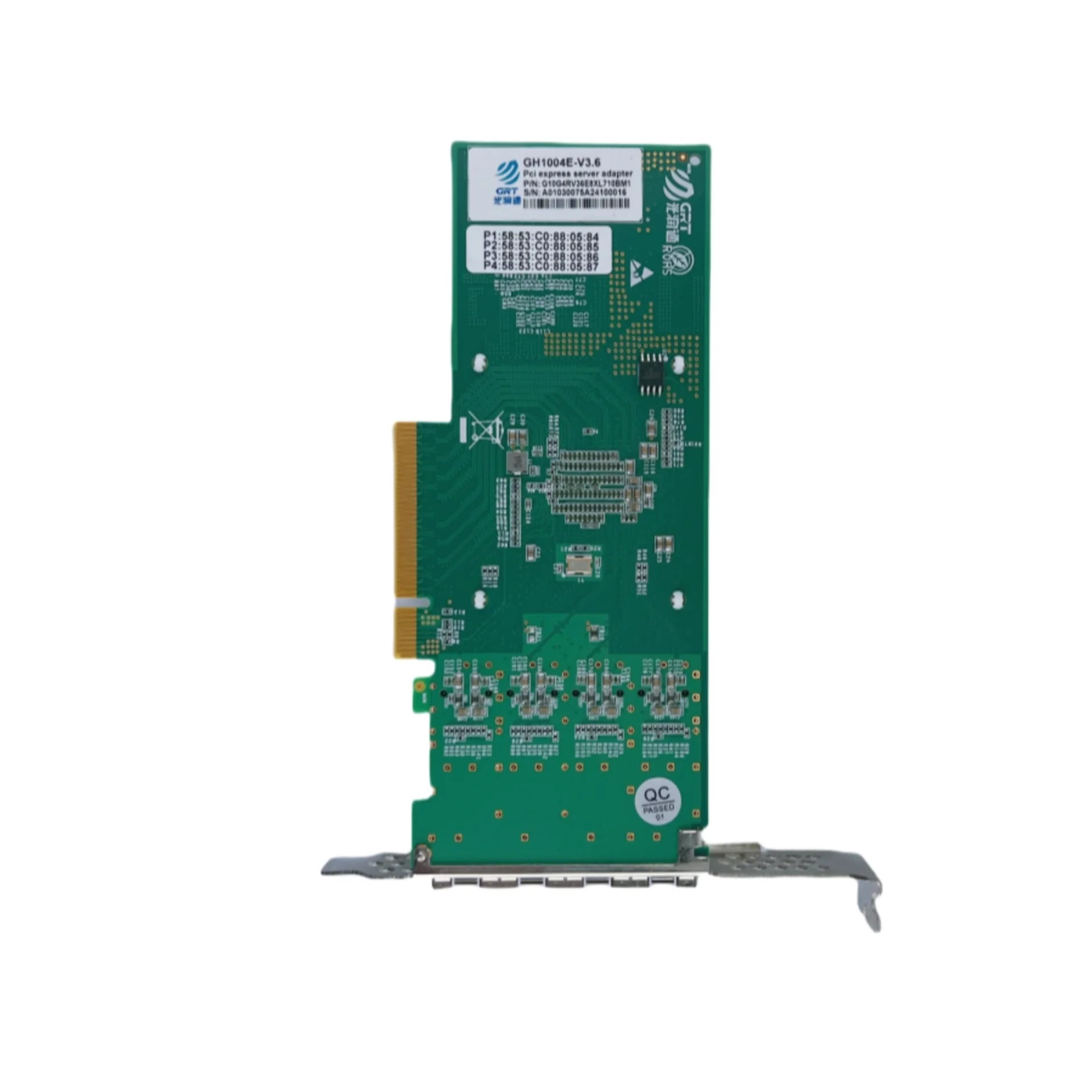 Сетевая карта GRT 4 порта 10GBase-X GH1004E-V3.6