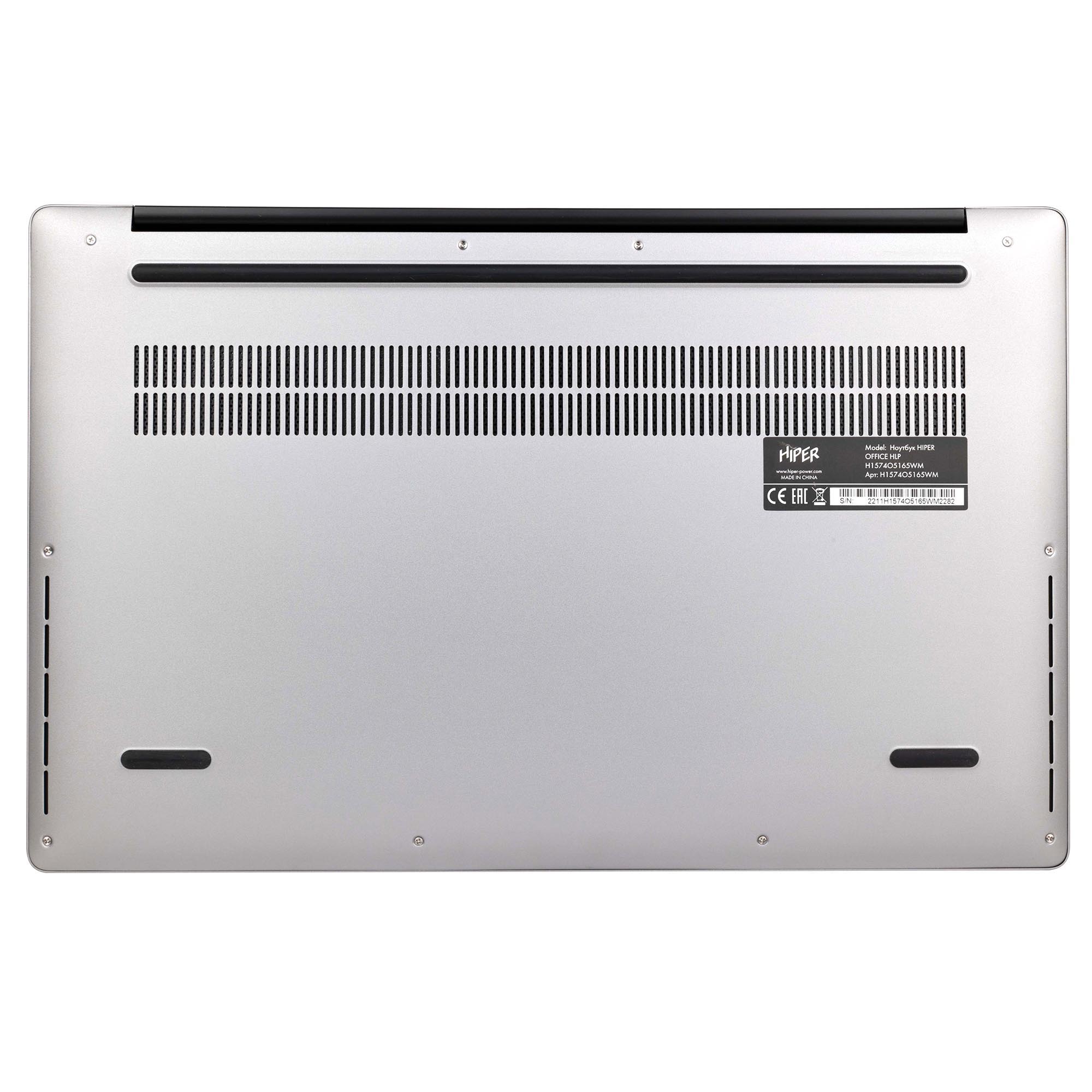 Ноутбук HIPER OFFICE HLP H1574O5165WM Core i5/16ГБ/512ГБ/15,6