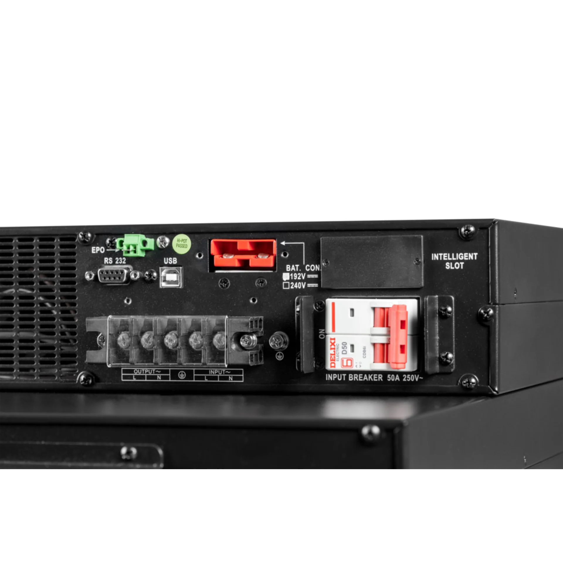 Источник бесперебойного питания Smart-Save Online SRV Systeme Electric 6000 ВА, конвертируемый форм-фактор 4U, 230 В, 1:1, клеммный вход/выход, SmartS
