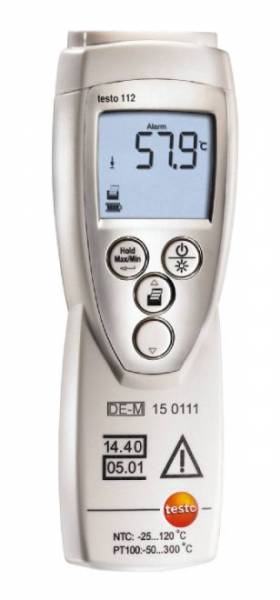 Testo 112 - одноканальный термометр