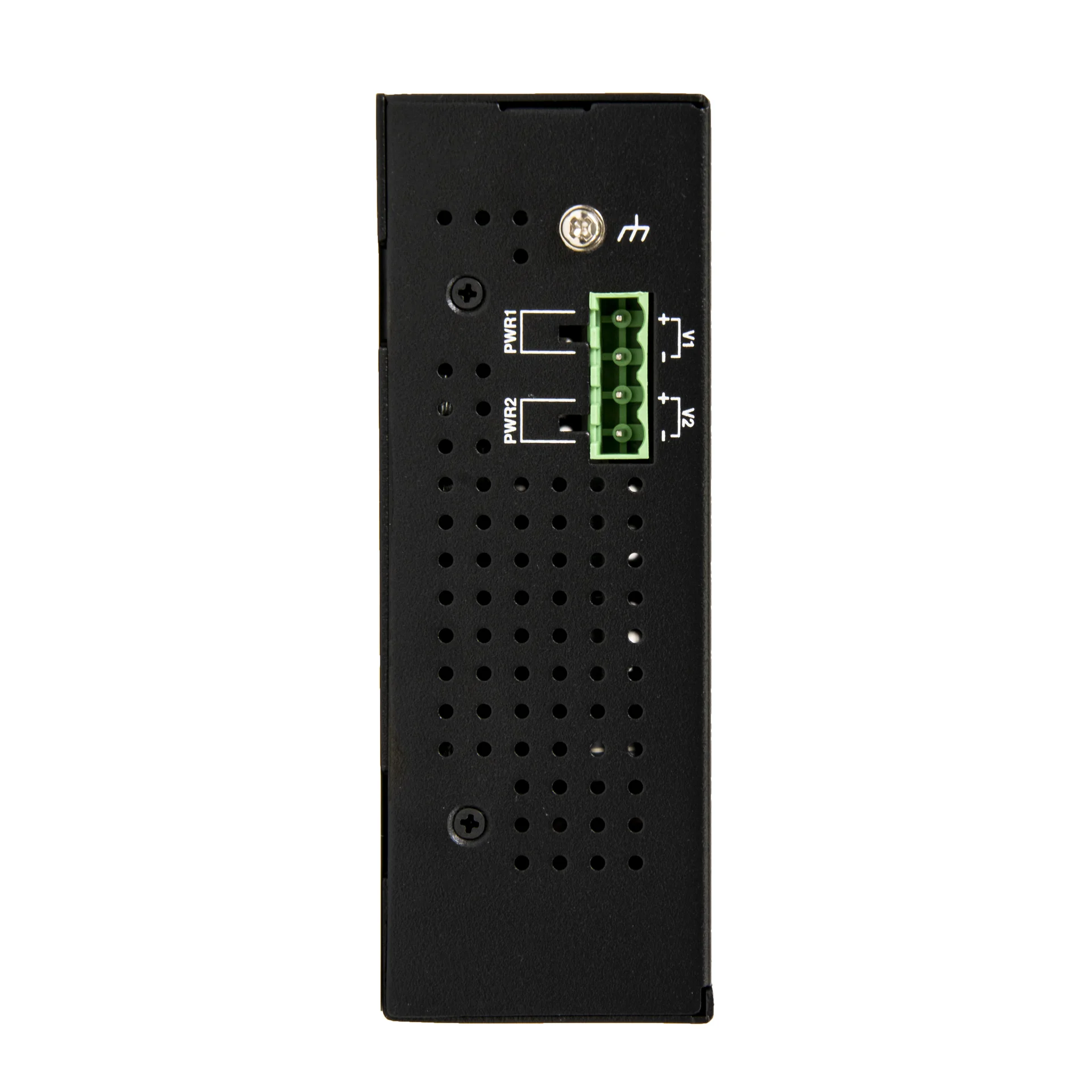 Неуправляемый промышленный 4 портовый PoE коммутатор POWERTONE PUS-TS04G-i