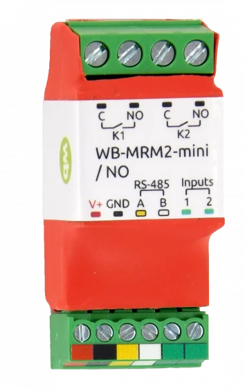 Модуль реле 2-канальный Wirenboard WB-MRM2-mini v.2