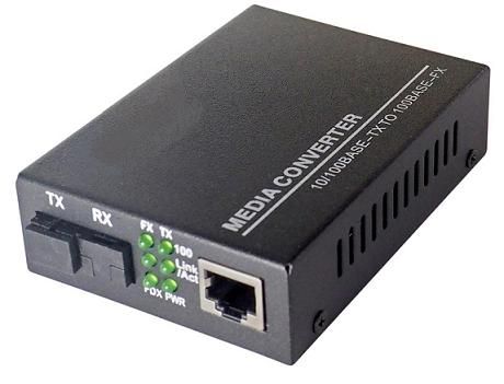 Медиаконвертер S>MC-SB-1000AS-SFP (10/100/1000M external mediaconverter with SFP slot, without SFP)