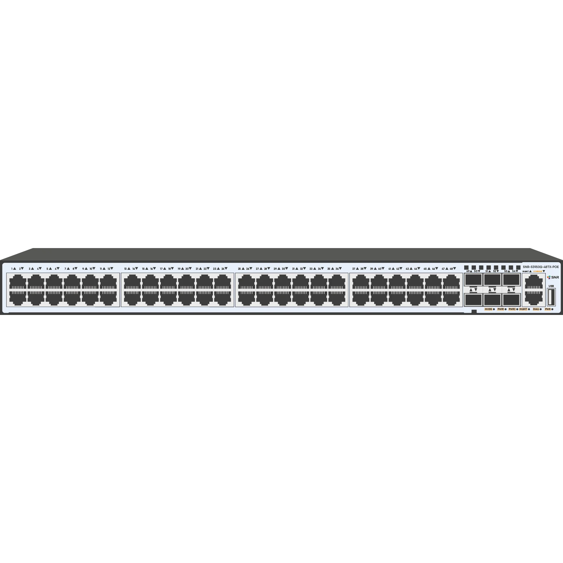 Управляемый коммутатор SNR-S3950G-48TX-POE