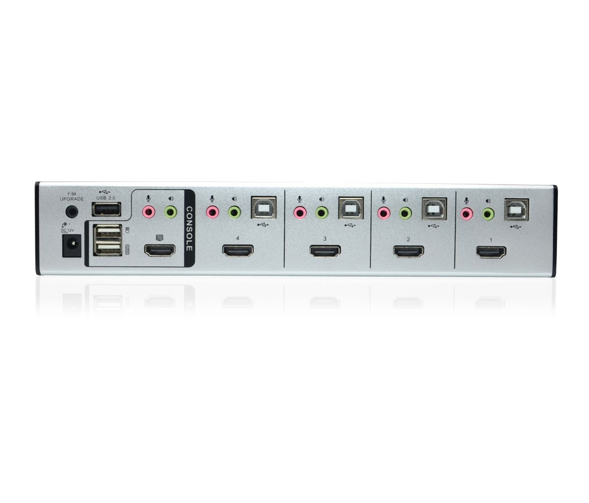 Четырехпортовый HDMI KVM-переключатель Evetron SH 41U2ASK