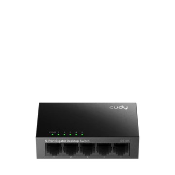 Неуправляемый коммутатор CUDY GS105 5 портов, 10/100/1000 Мбит/с