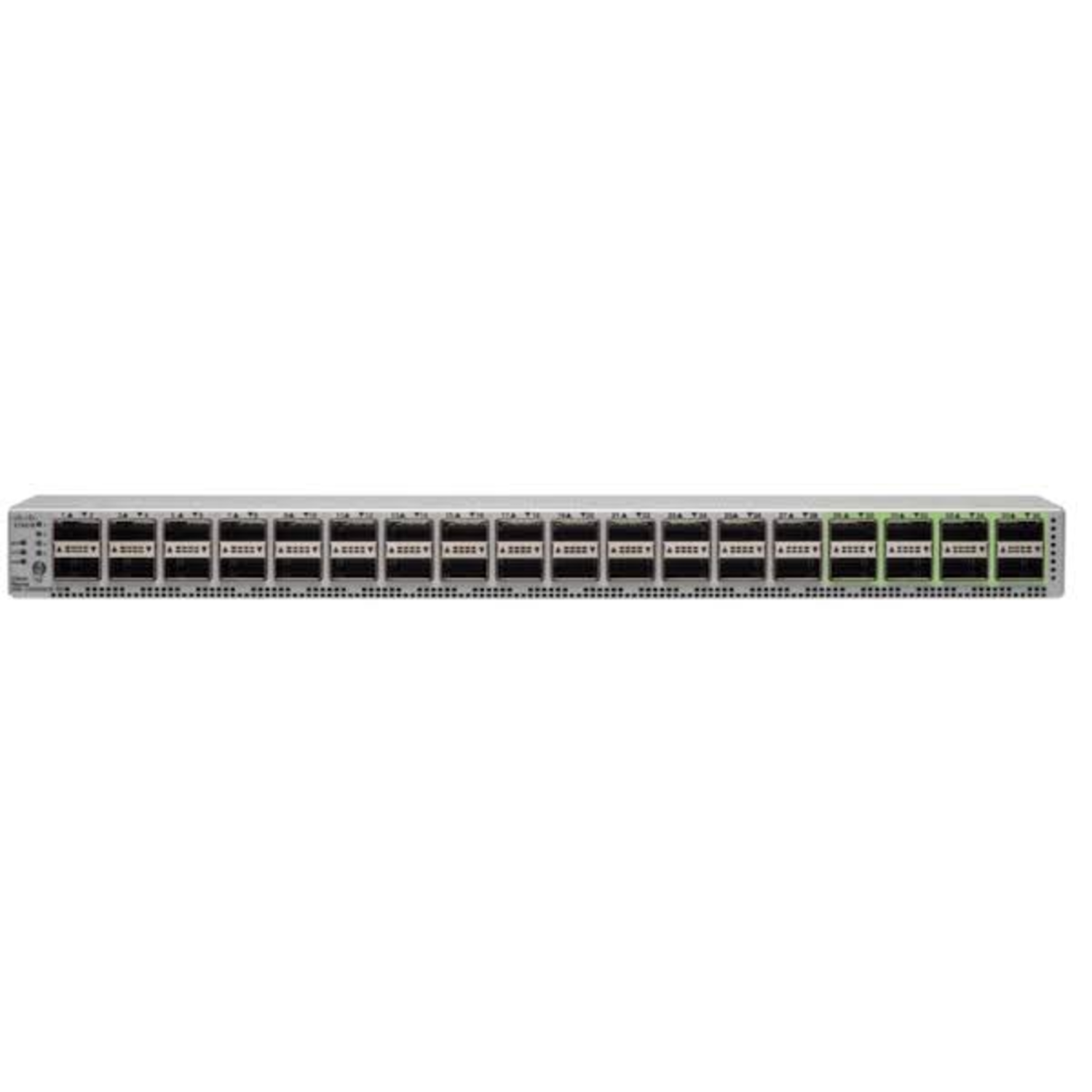 Коммутатор Cisco Nexus N9K-C93600CD-GX, направление охлаждения Port-side Intake