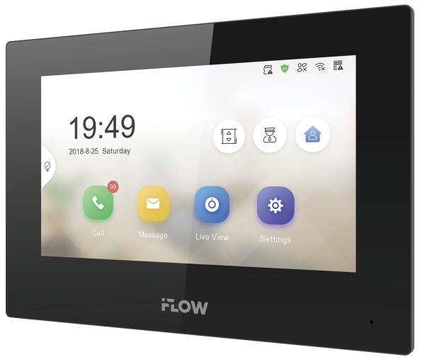 IP видеодомофон iFLOW F-VI-3242IPE1 7“