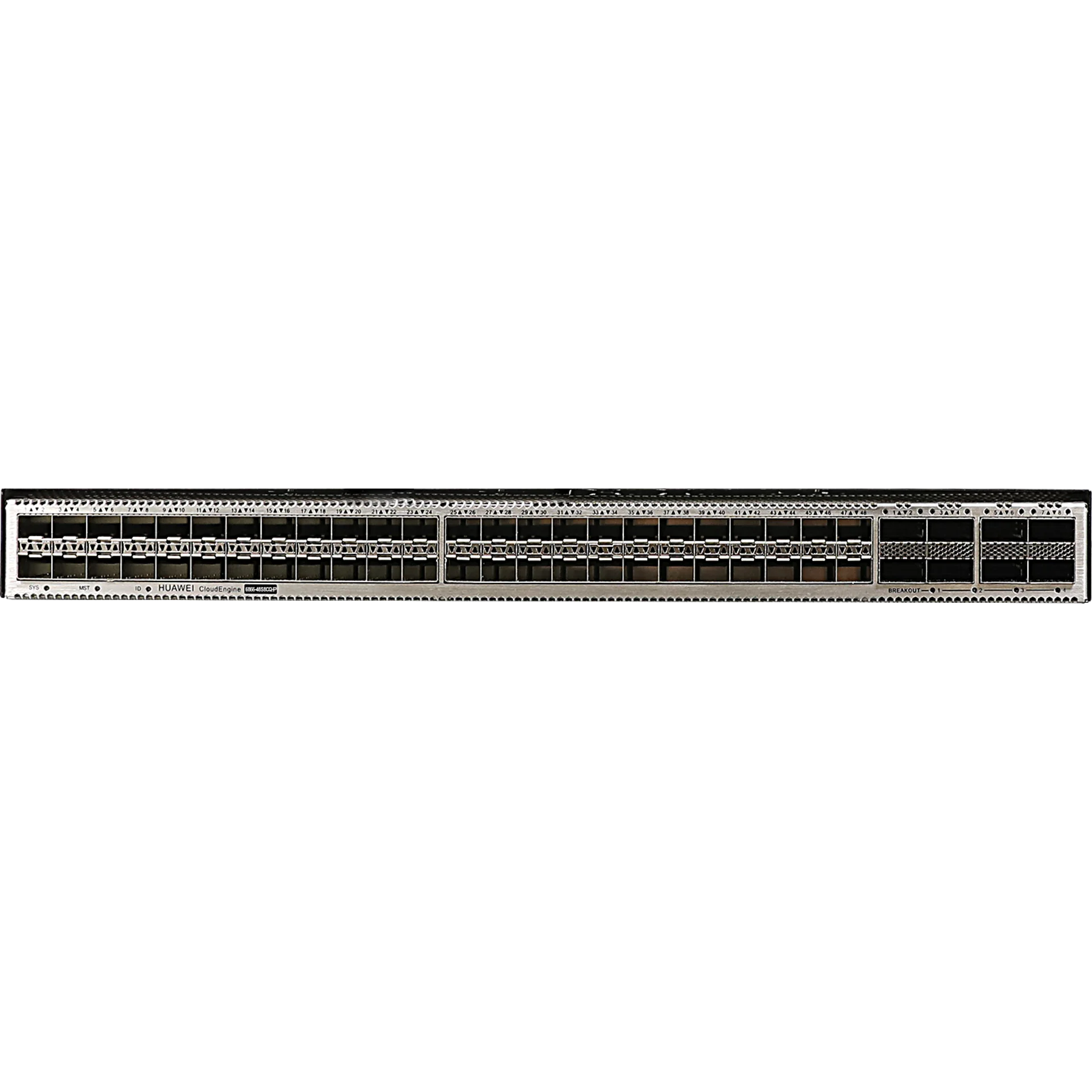 Коммутатор Huawei CE6866-48S8CQ-PB switch (48*25G SFP28, 8*100G QSFP28, 2*AC power modules, 4*fan modules, port-side intake)