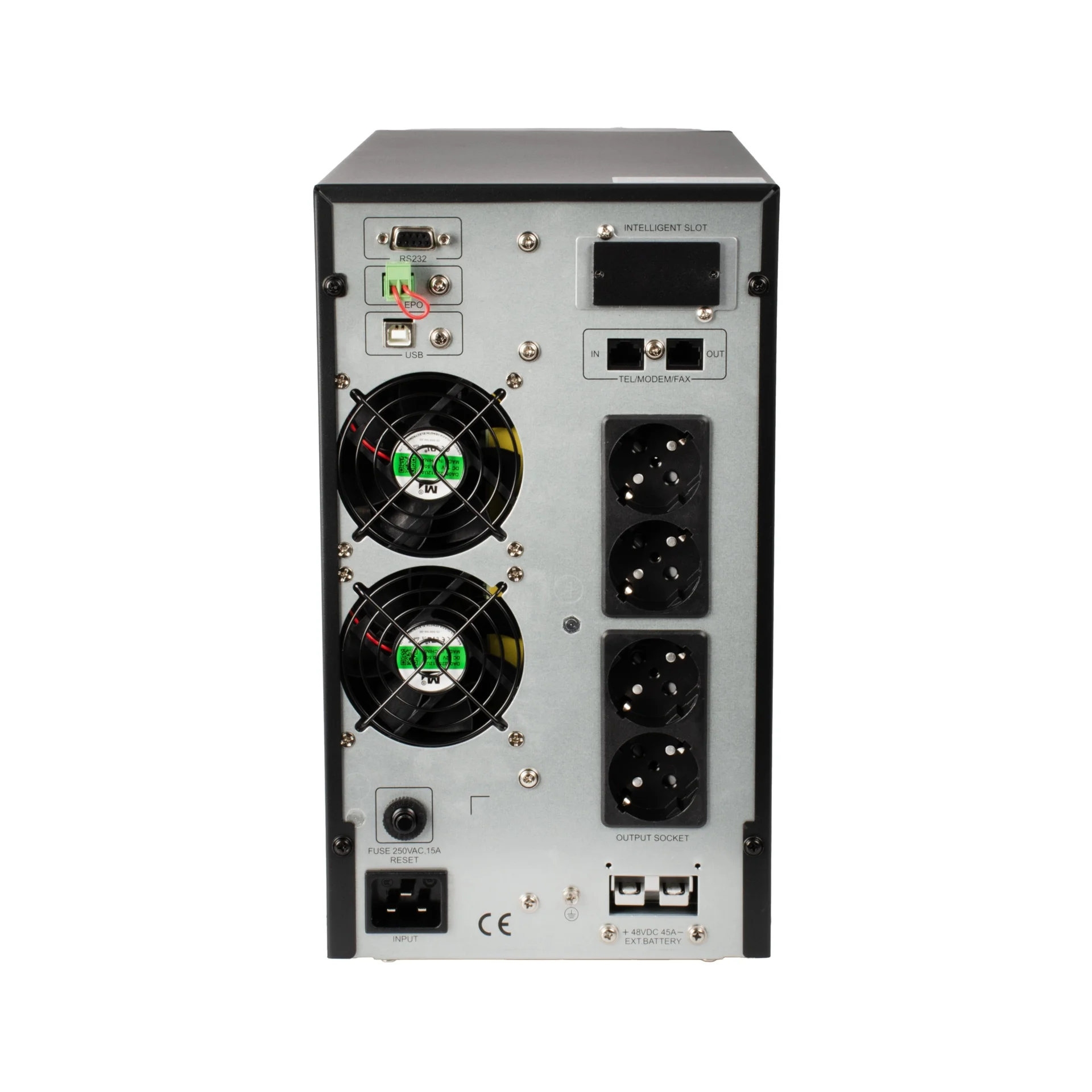 Источник бесперебойного питания онлайн SNR BASE 2000ВА/1800Вт, 1ф:1ф, 48В(DC), LCD, 6А(ЗУ), без АКБ
