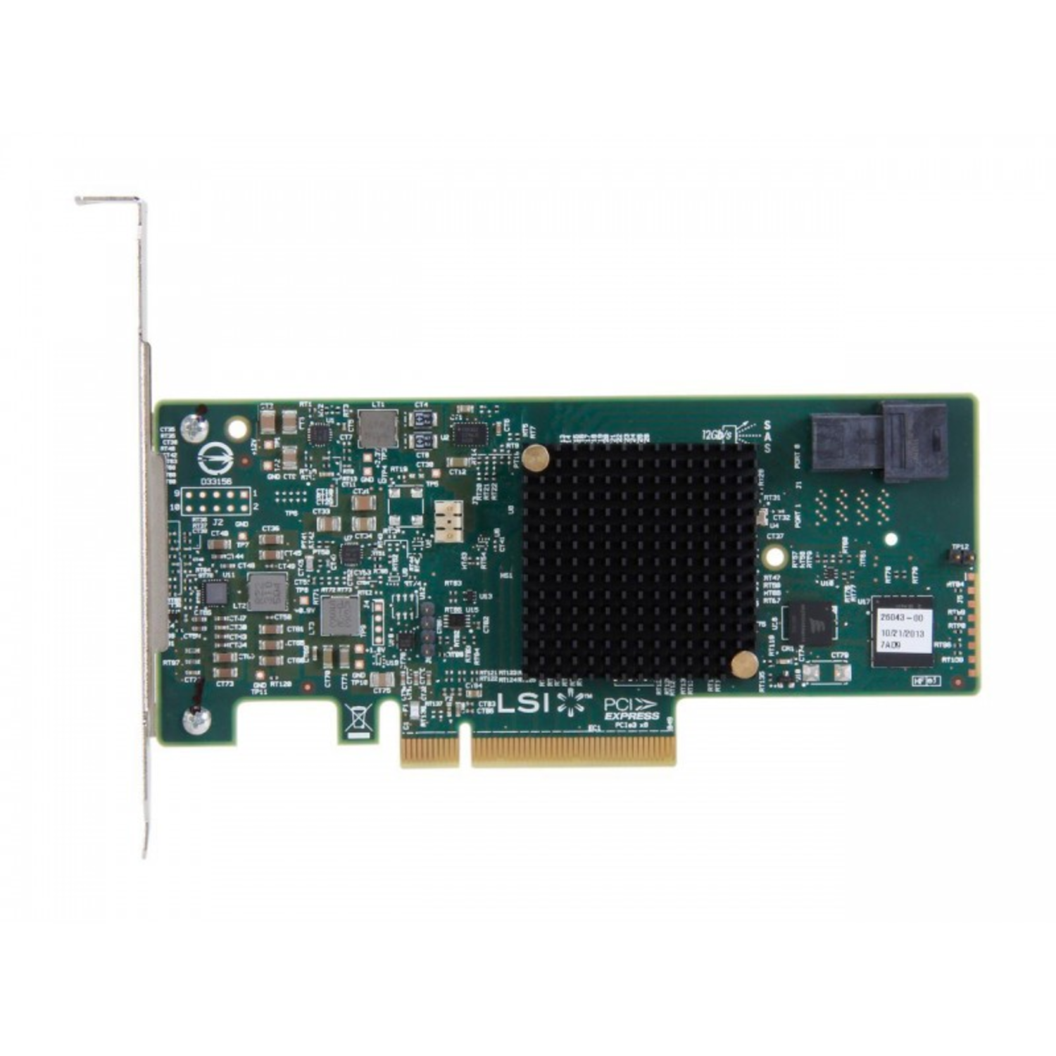 RAID-контроллер LSI 9341-4i, 12Gb/s SAS/SATA 4-port int