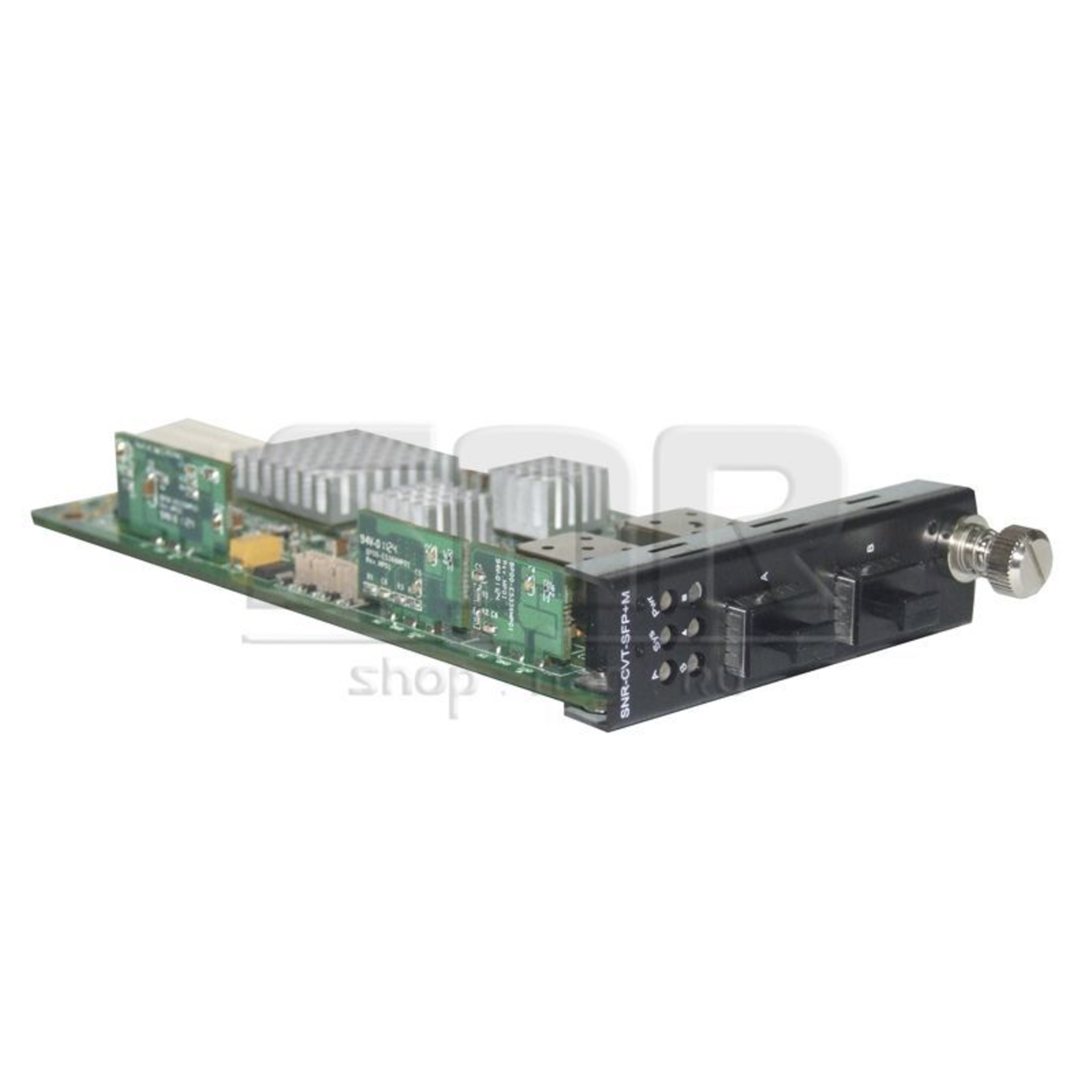Медиаконвертерная карта SFP+/SFP+ 10G для установки в шасси SNR-CVT-CHASSIS-10G