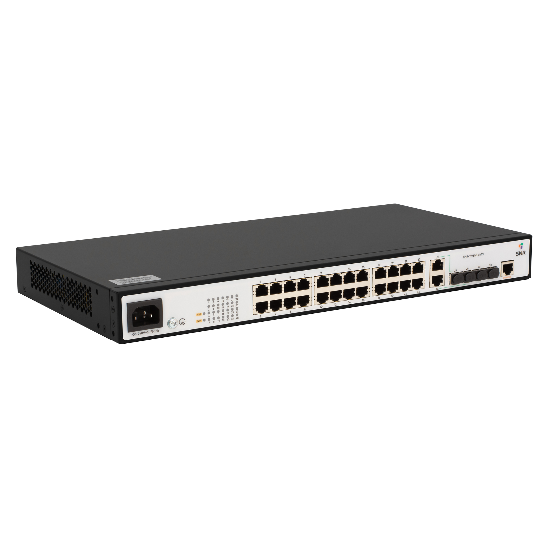 Управляемый коммутатор уровня 2 SNR-S2985G-24TC-RPS