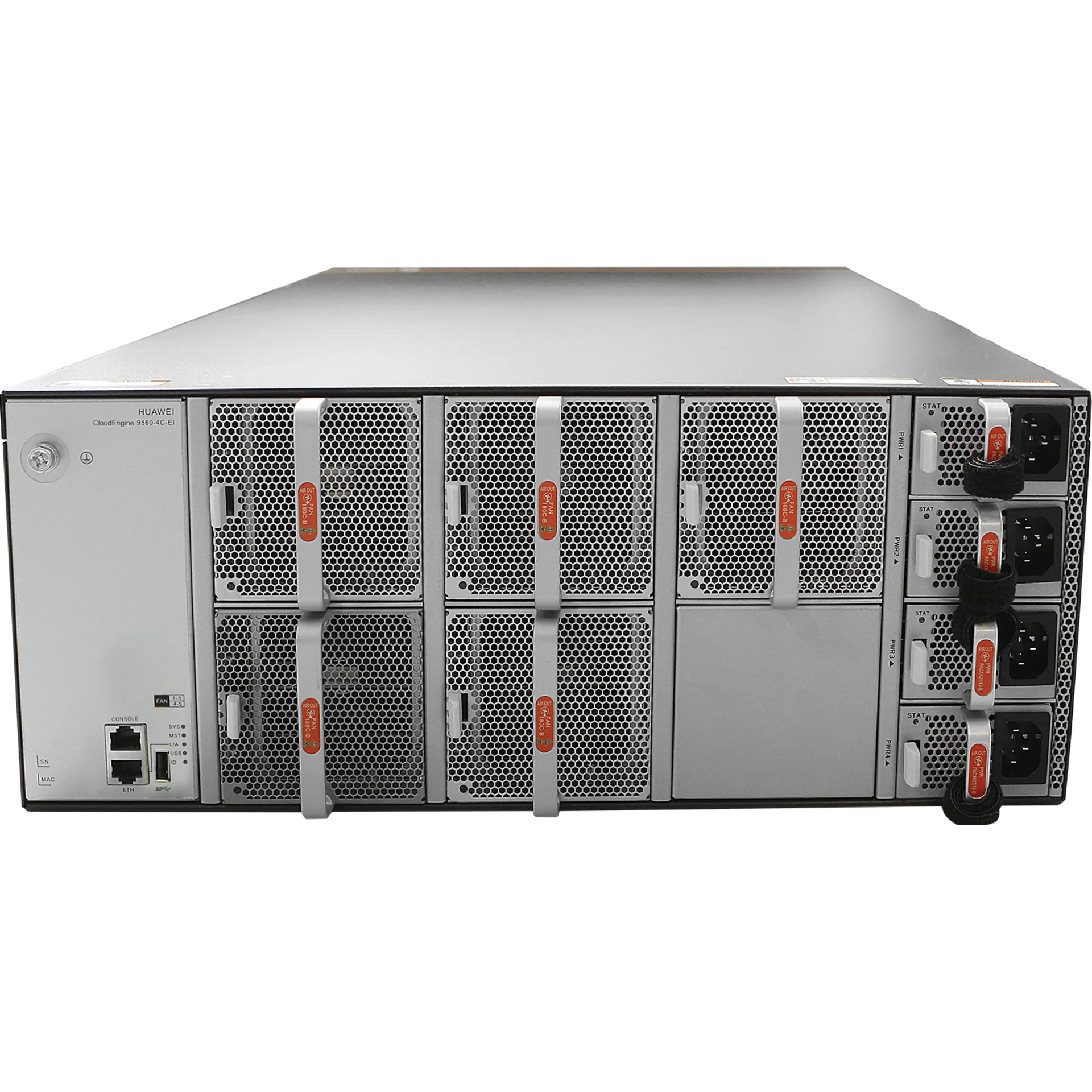 Коммутатор Huawei CE9860-4C-EI-А-В, направление охлаждения Port-side Intake
