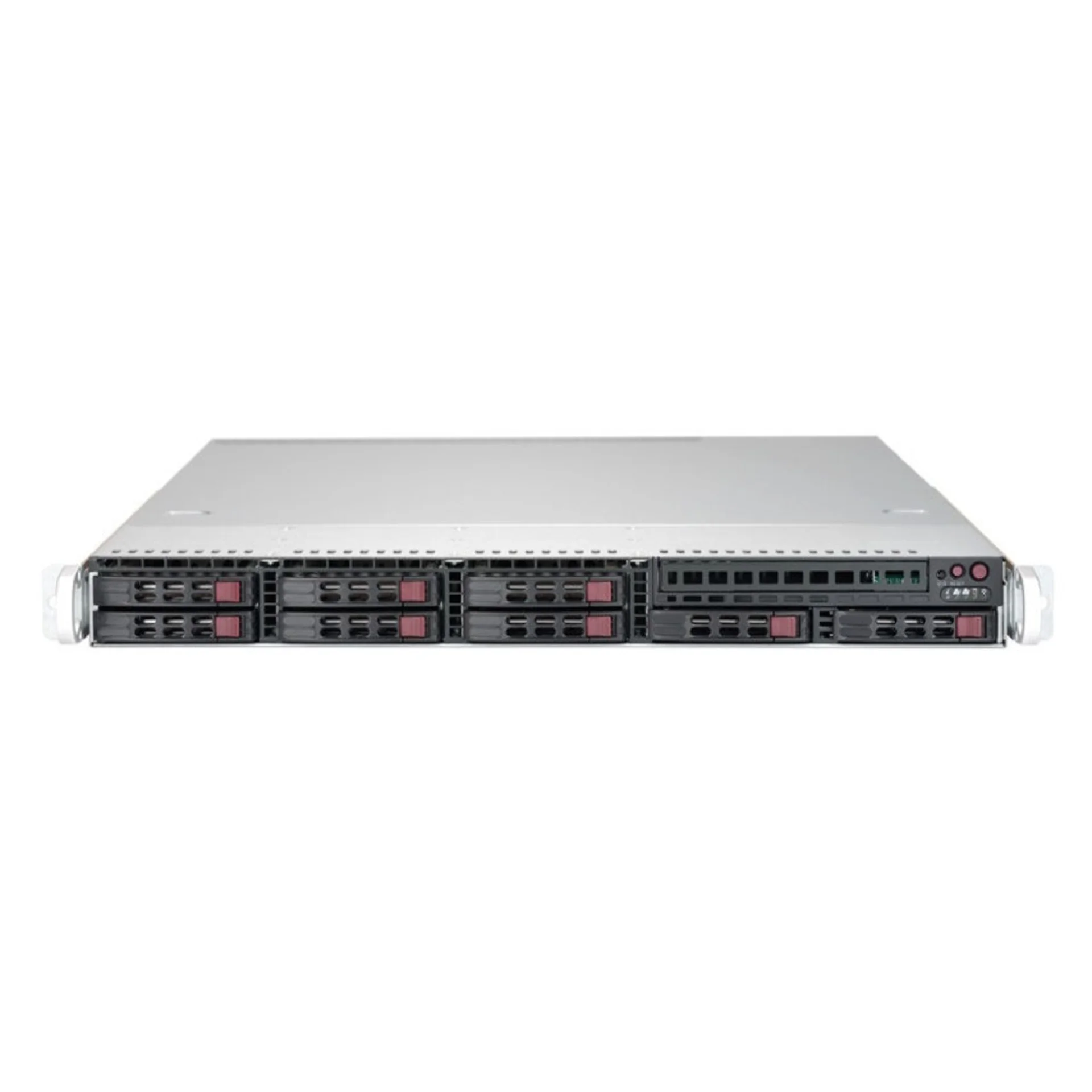 Платформа Supermicro 1U SYS-1029P-WTR, До двух процессоров Intel Xeon Scalable, DDR4, 8x2,5" HDD SATA, 2x1000Base-T