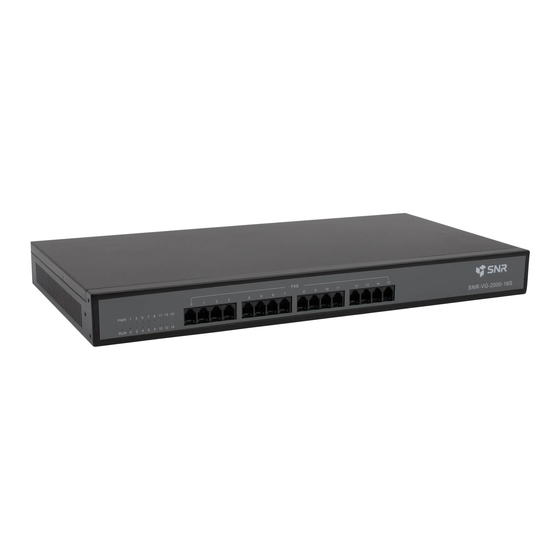 Шлюз VoIP SNR, 16 FXS, 4 RJ45, 16 SIP аккаунтов