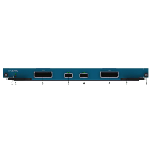 Транспондер VPG Laserone TP-2×400-QSFP-DD/CFP2-H8