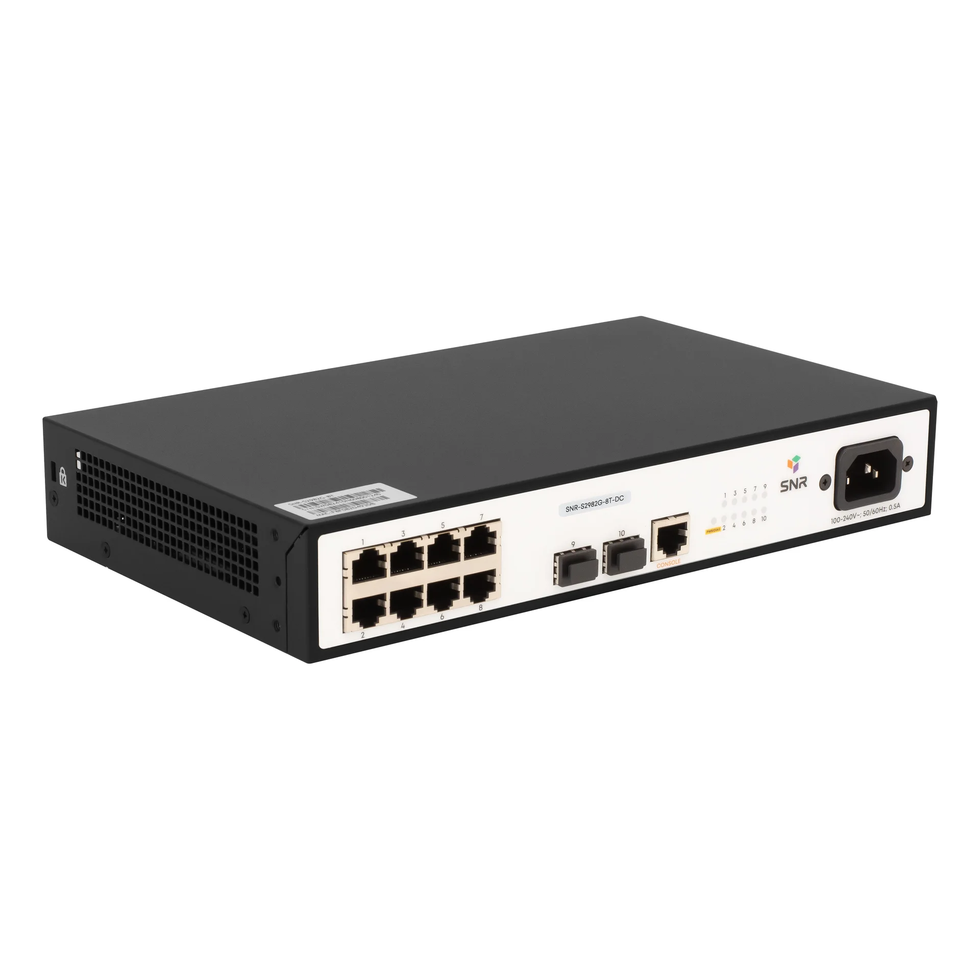 Управляемый коммутатор уровня 2 SNR-S2982G-8T-DC