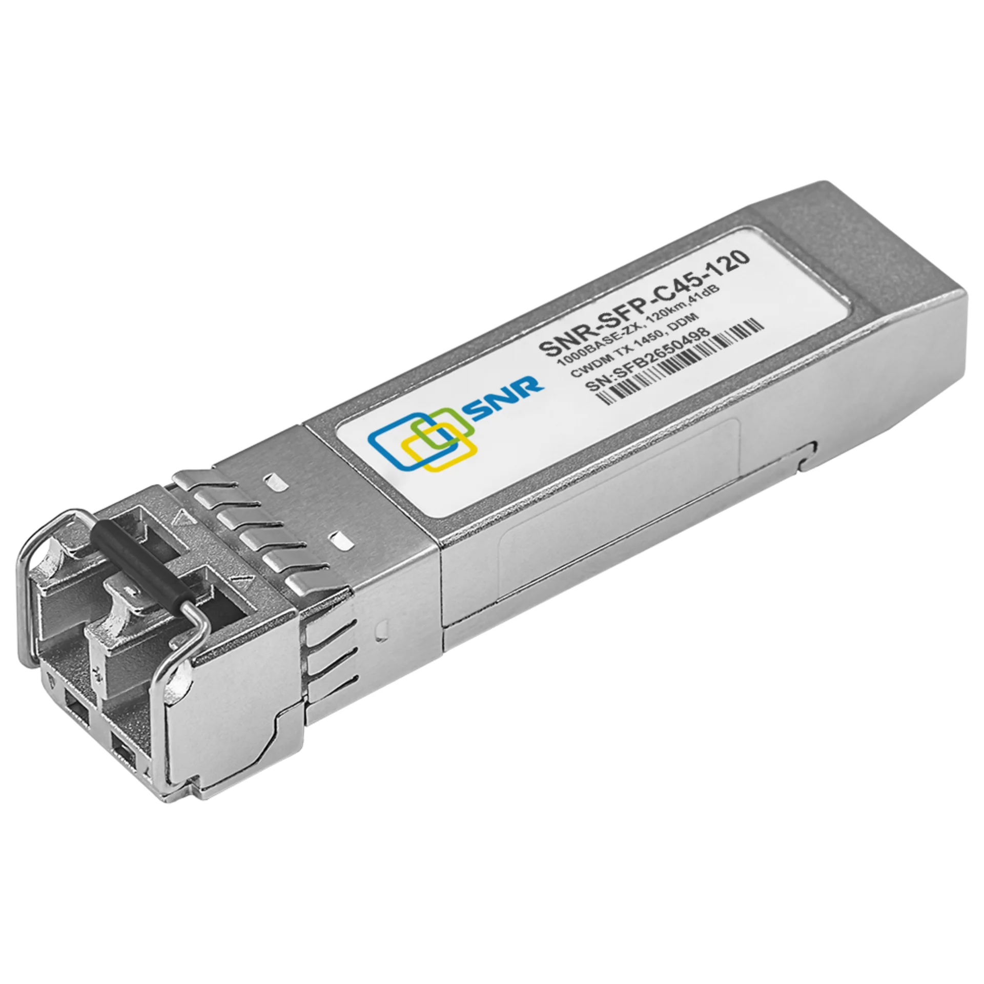 Модуль SFP CWDM оптический, дальность до 120км (41dB), 1450нм