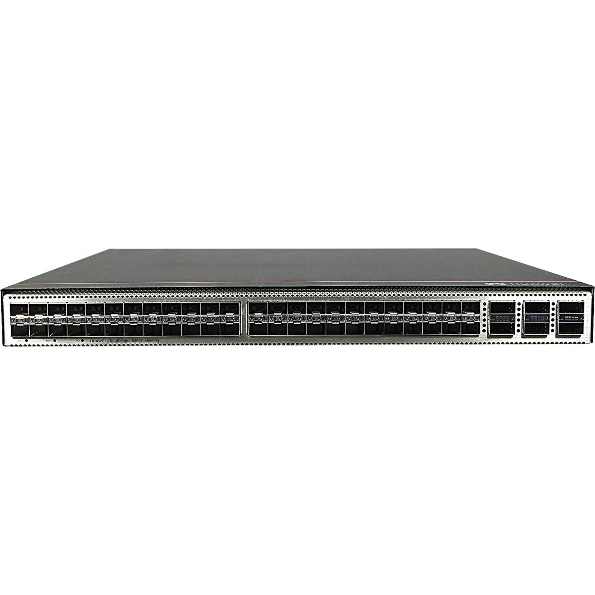 Коммутатор Huawei CE6863E-48S6CQ-B с 2-мя оптическими модулями QSFP-100G-SWDM4 в комплекте