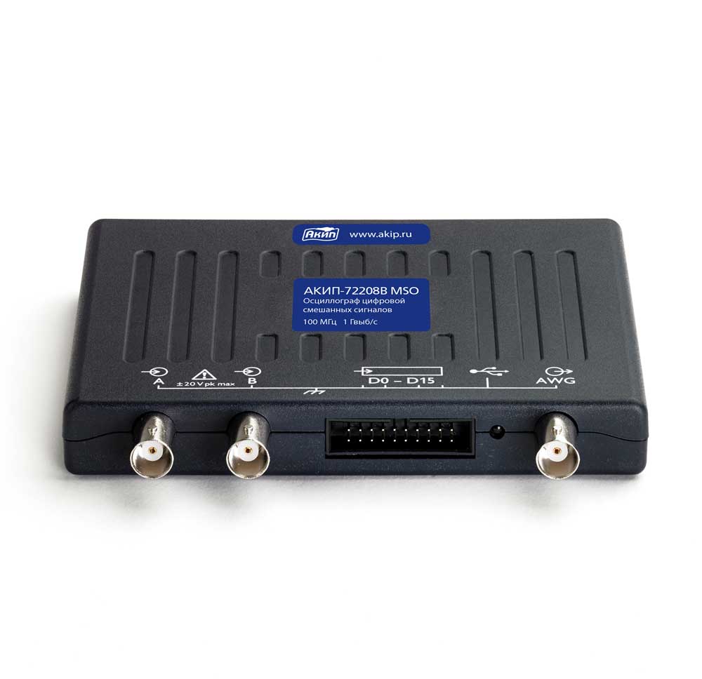 USB-осциллограф АКИП-72208B MSO