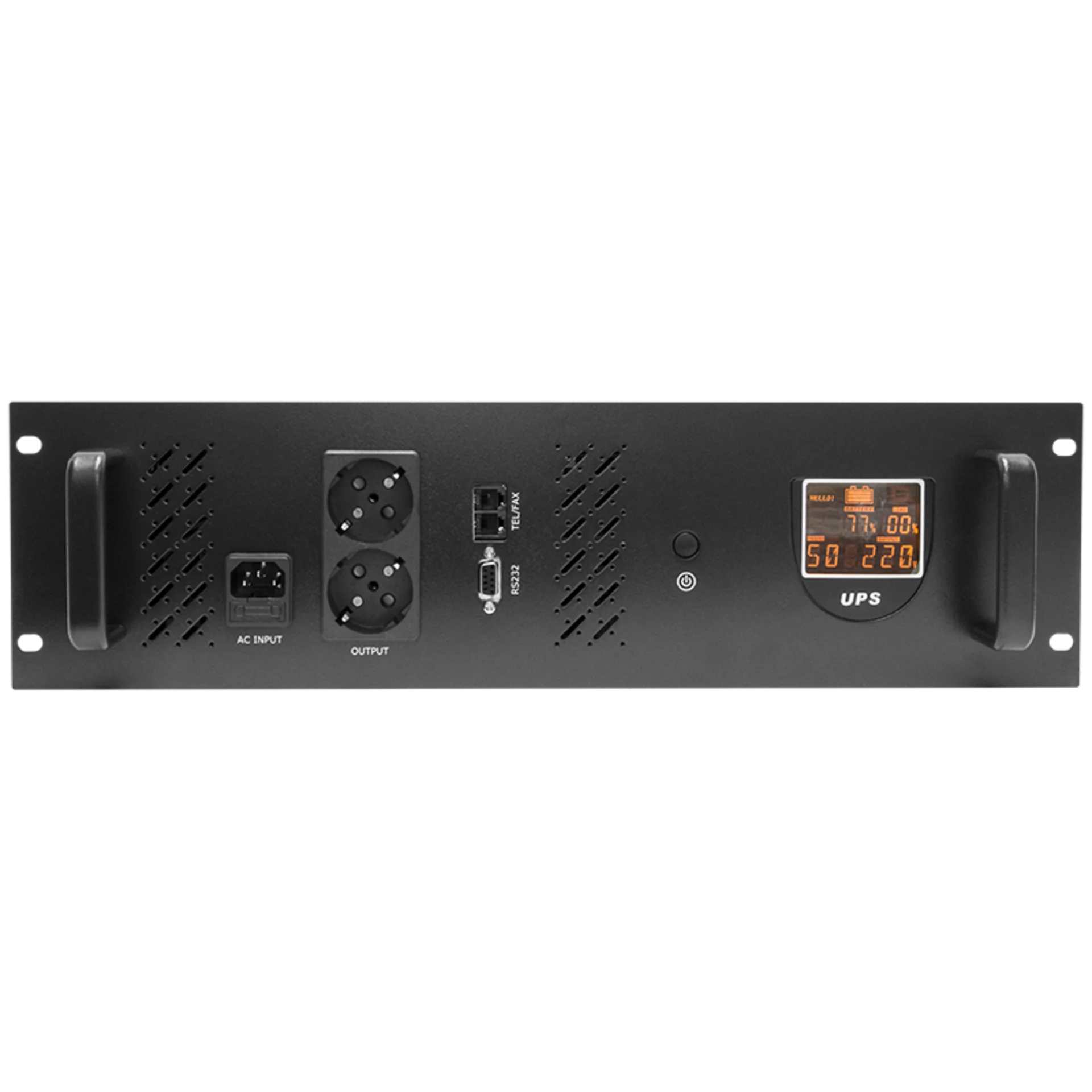 Источник бесперебойного питания Line-Interactive, 1000 VA, Rackmount LCD