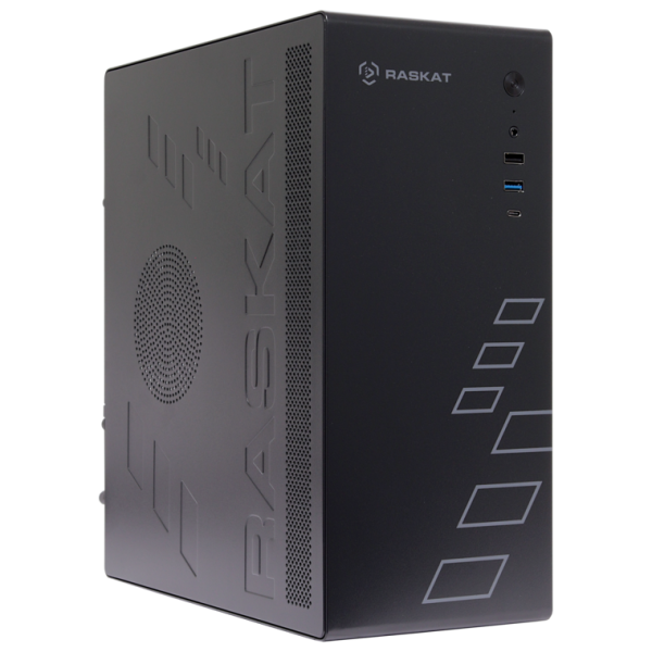 Настольный ПК Raskat Standart 300 (Intel Core i3 10100, RAM 16Gb, SSD 480Gb, no OS, kb+ms, black)