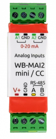 Модуль аналоговых входов Wirenboard WB-MAI2-mini / СС