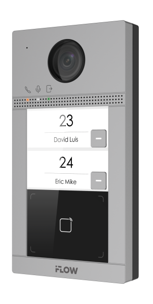 IP вызывная панель iFLOW F-VI-1404ISMCWE1 с ИК-подсветкой и Wi-Fi 2Мп