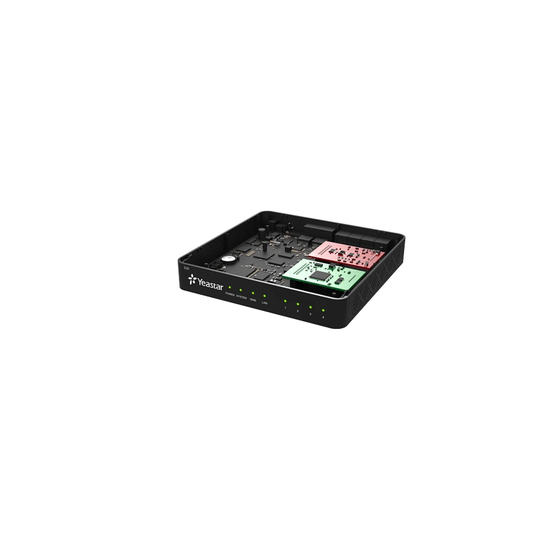 Yeastar S20 IP АТС Yeastar S20 20 абонентов и 10 вызовов поддержка FXO FXS GSM BRI (sn: 3691B4407194)