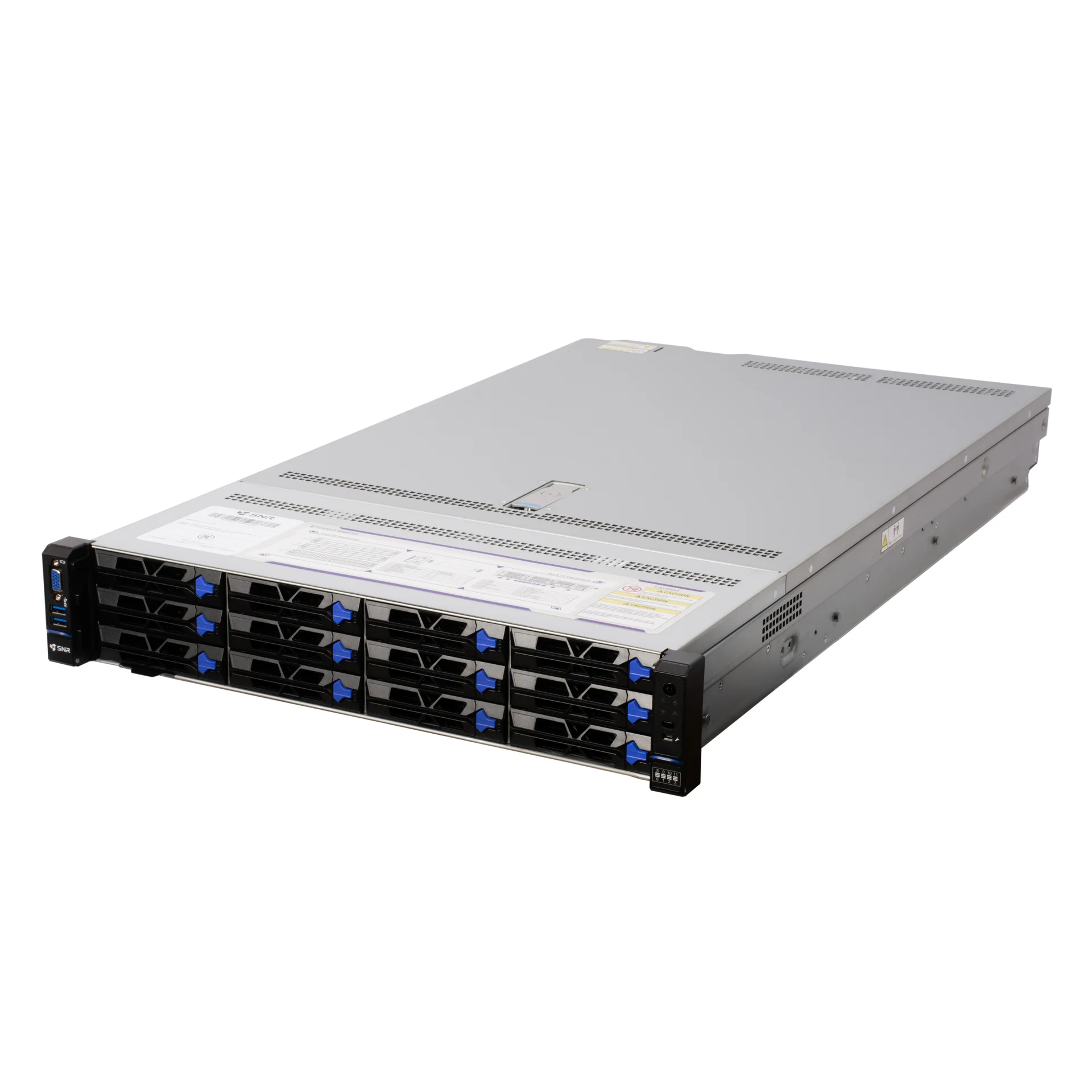 Серверная платформа SNR-SR2412LS-NV, 2U, Scalable Gen4,5, DDR5, 12xHDD, резервируемый БП