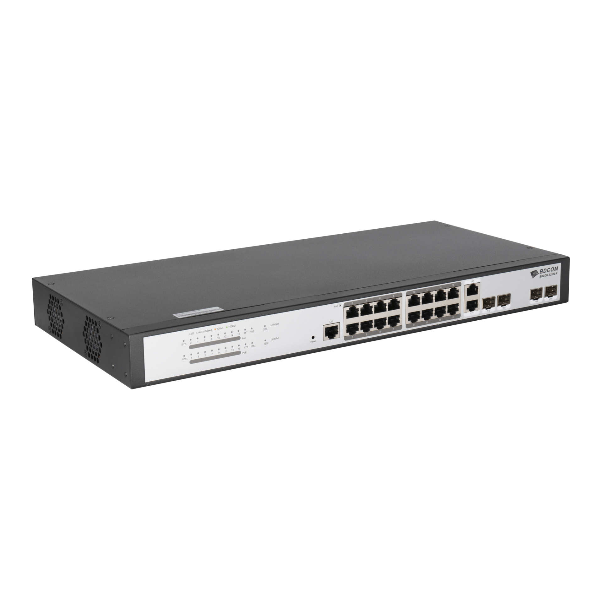 Управляемый POE коммутатор уровня 2 BDCOM S2520-P