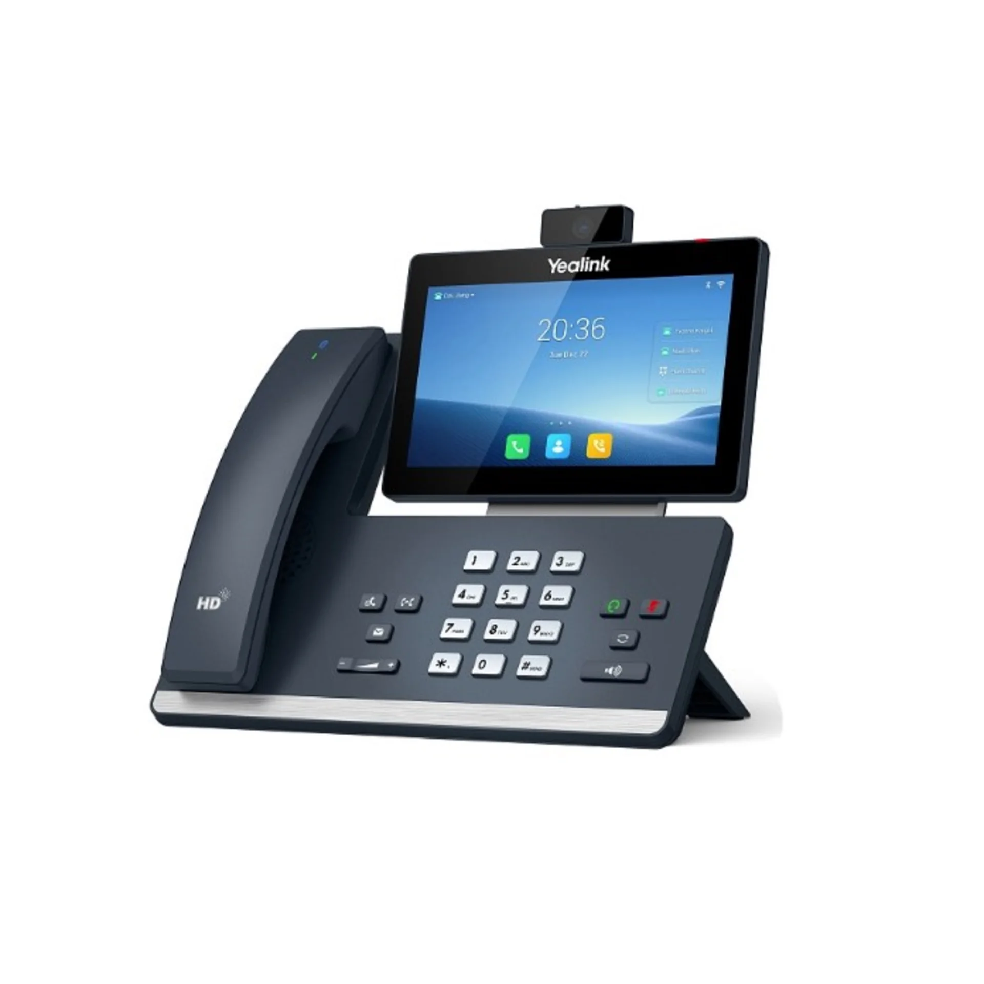 SIP-T58W with camera, видеотерминал, Android, WiFi, Bluetooth трубка, GigE, CAM50, без БП