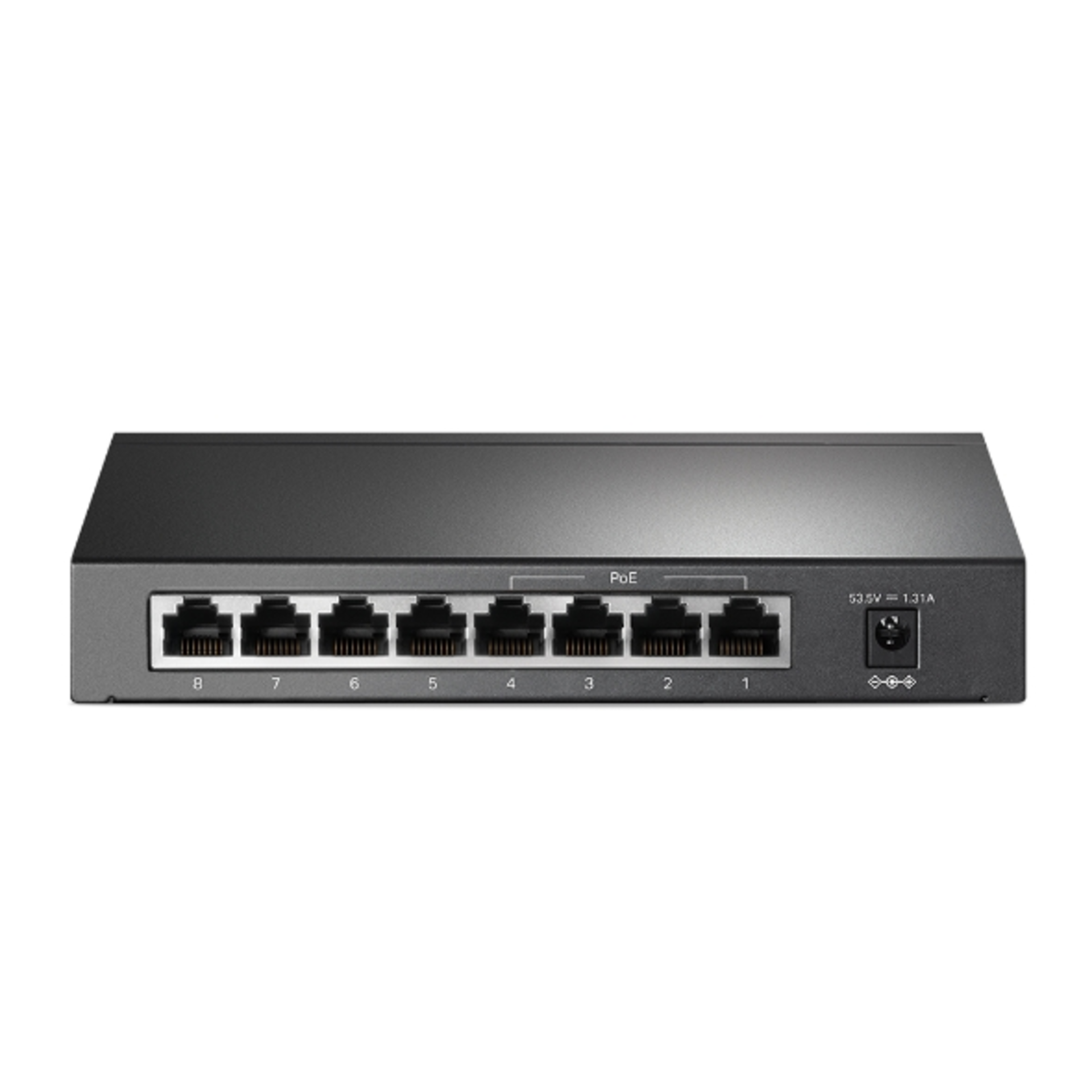 8-портовый настольный 10/100 Мбит/с коммутатор TP-Link TL-SF1008P с 4 портами PoE+