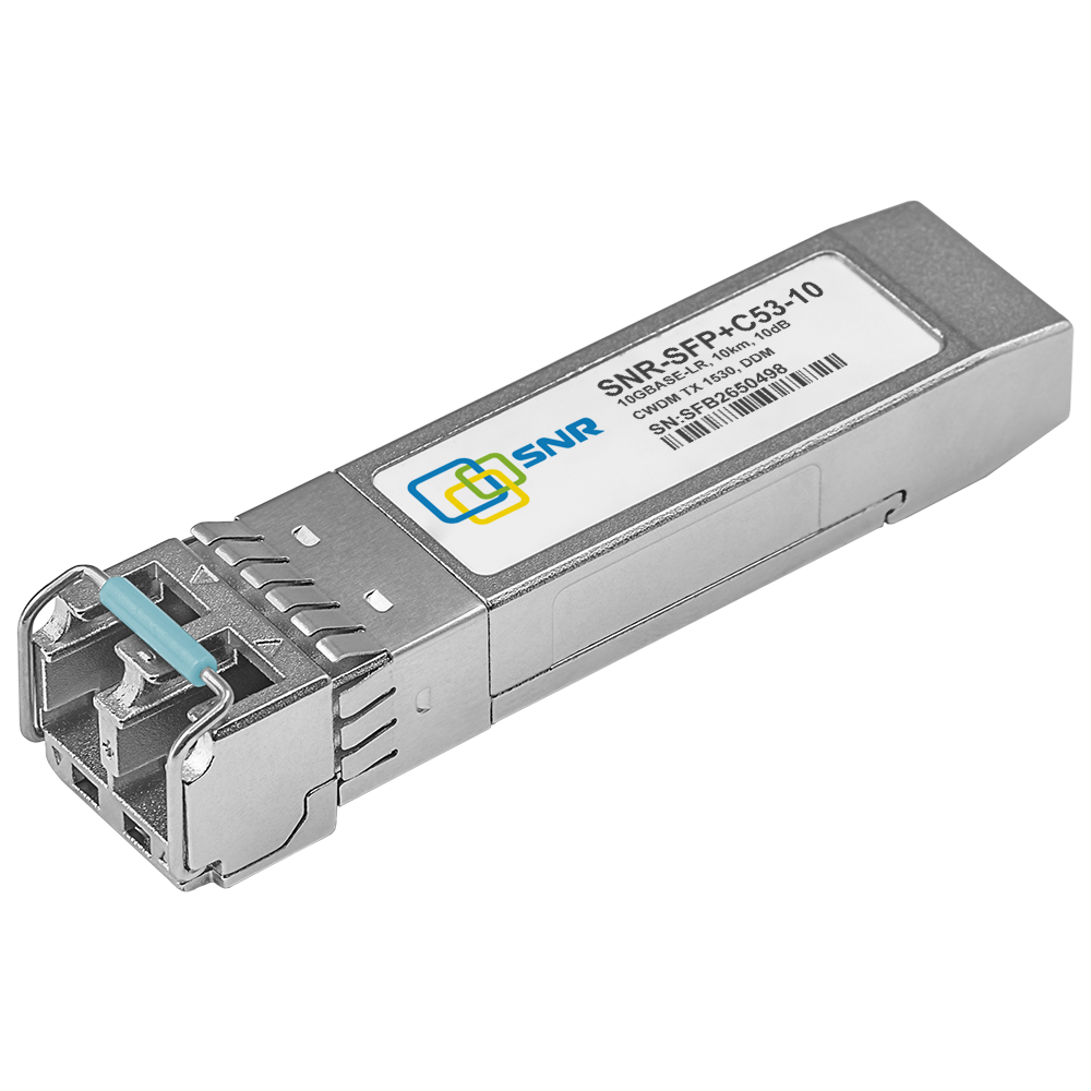 Модуль SFP+ CWDM оптический, дальность до 10км (10dB), 1530нм (com)