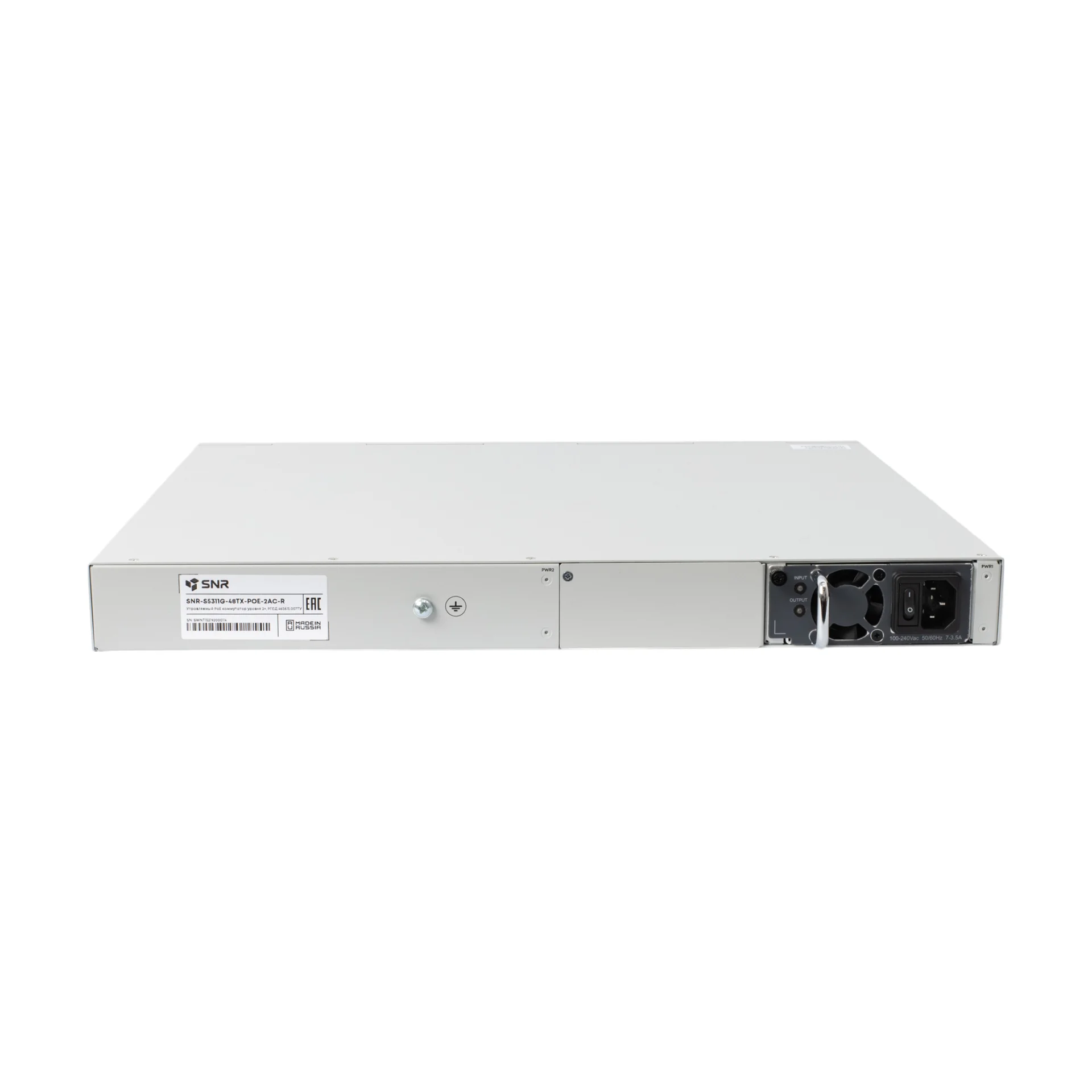 Управляемый PoE коммутатор уровня 2+ SNR-S5311G-48TX-POE-R