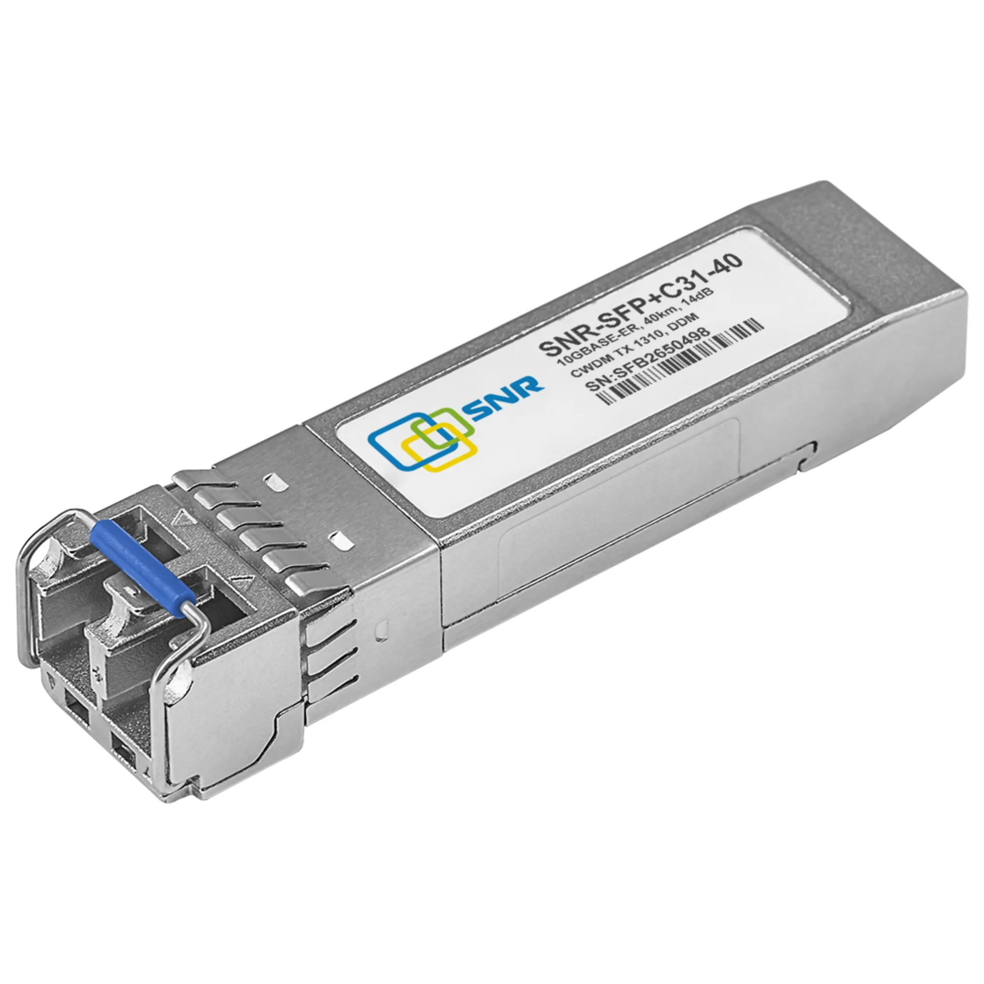 Модуль SFP+ CWDM оптический, дальность до 40км (14dB), 1310нм