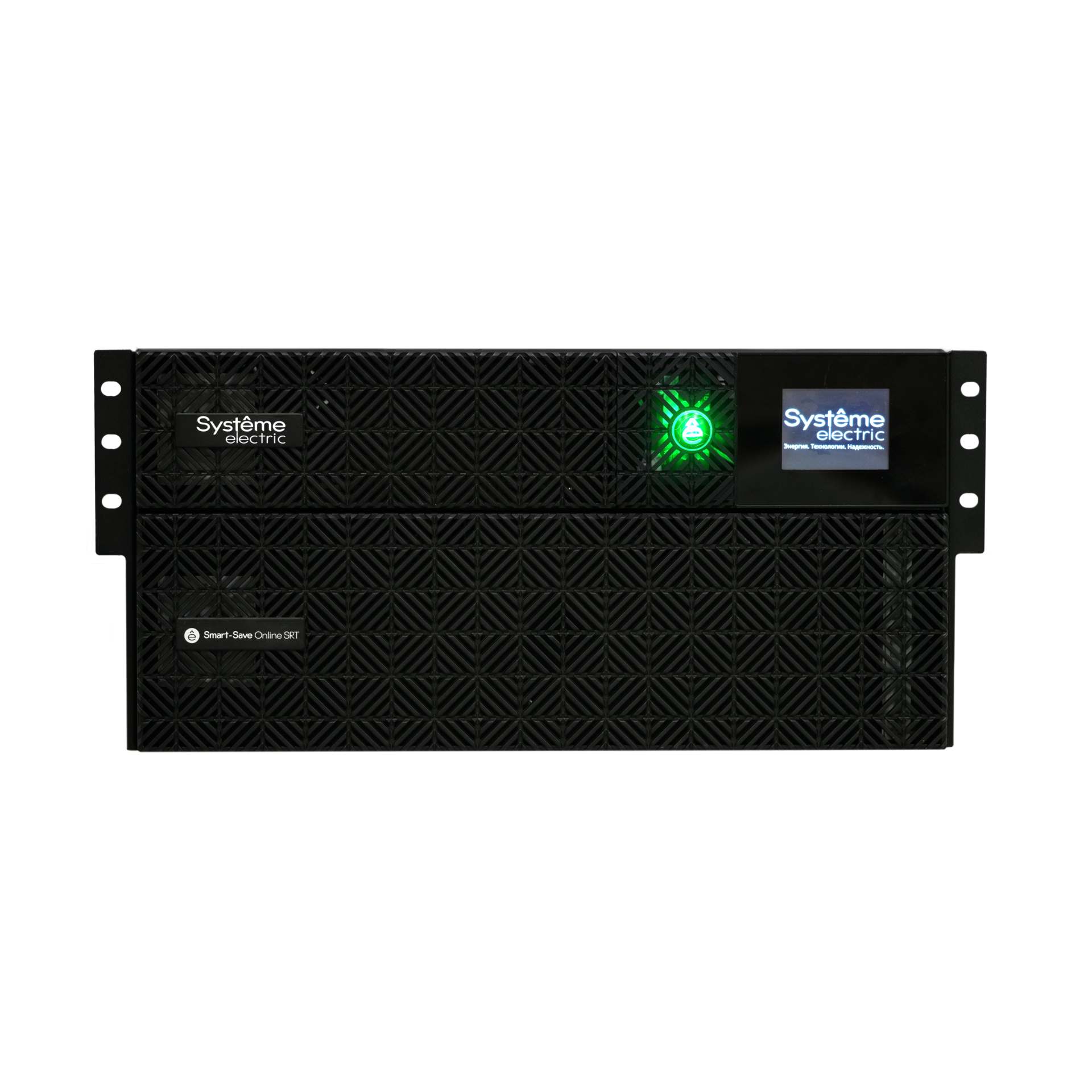 Источник бесперебойного питания Systeme Electric Smart-Save Online SRT, 5000VA/5000W, On-Line, Extended-run, Rack 2U+3U(Tower convertible), LCD, 6xC13