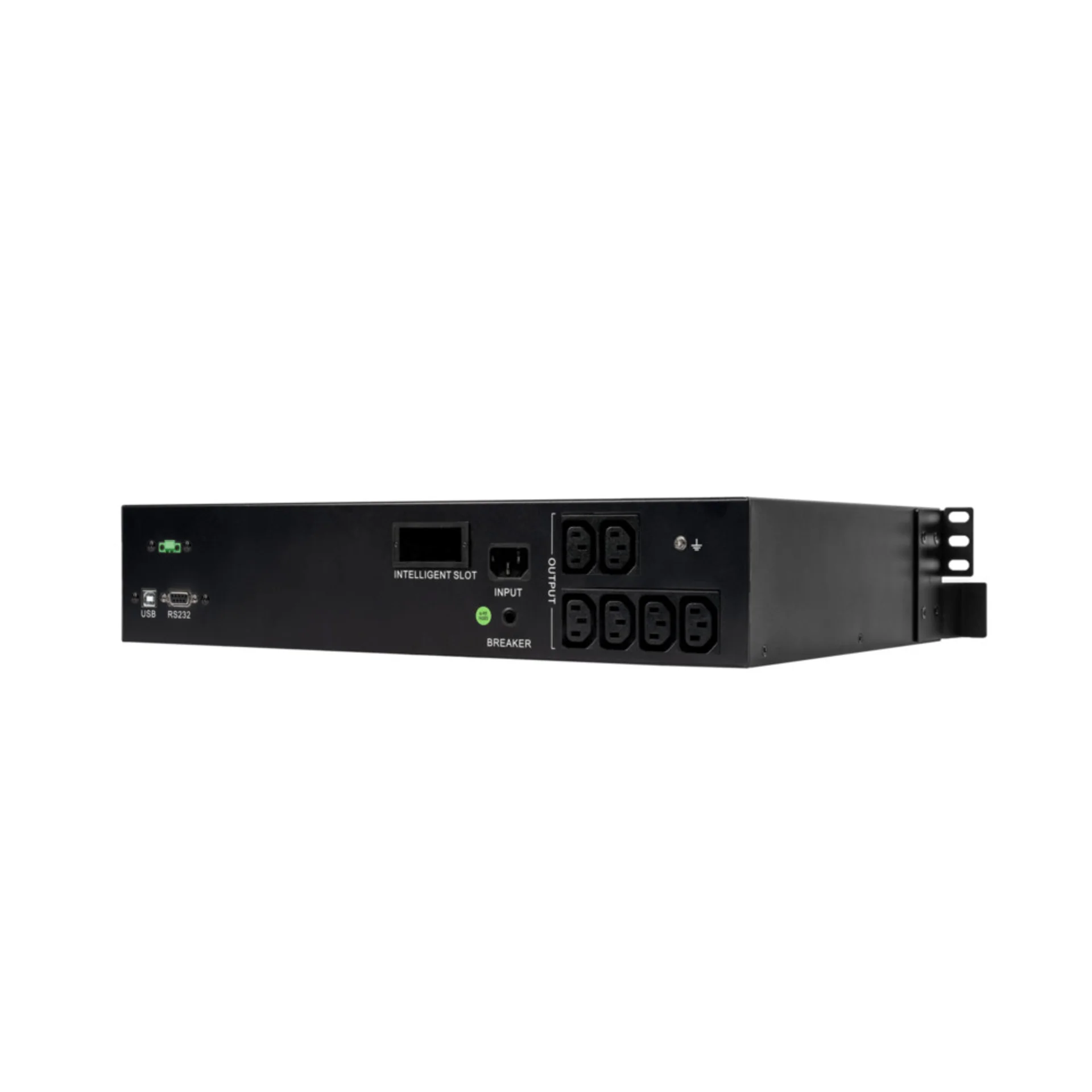 Источник бесперебойного питания Smart-Save SMT Systeme Electric 1000 ВА, монтаж в стойку 2U, 230 В, 6 розеток IEC C13, SmartSlot, AVR, LCD, USB HID