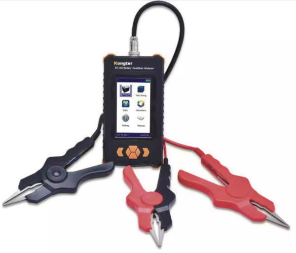 Тестер аккумуляторных батарей Kongter BT-302 c функцией тестирования сопротивления перемычек