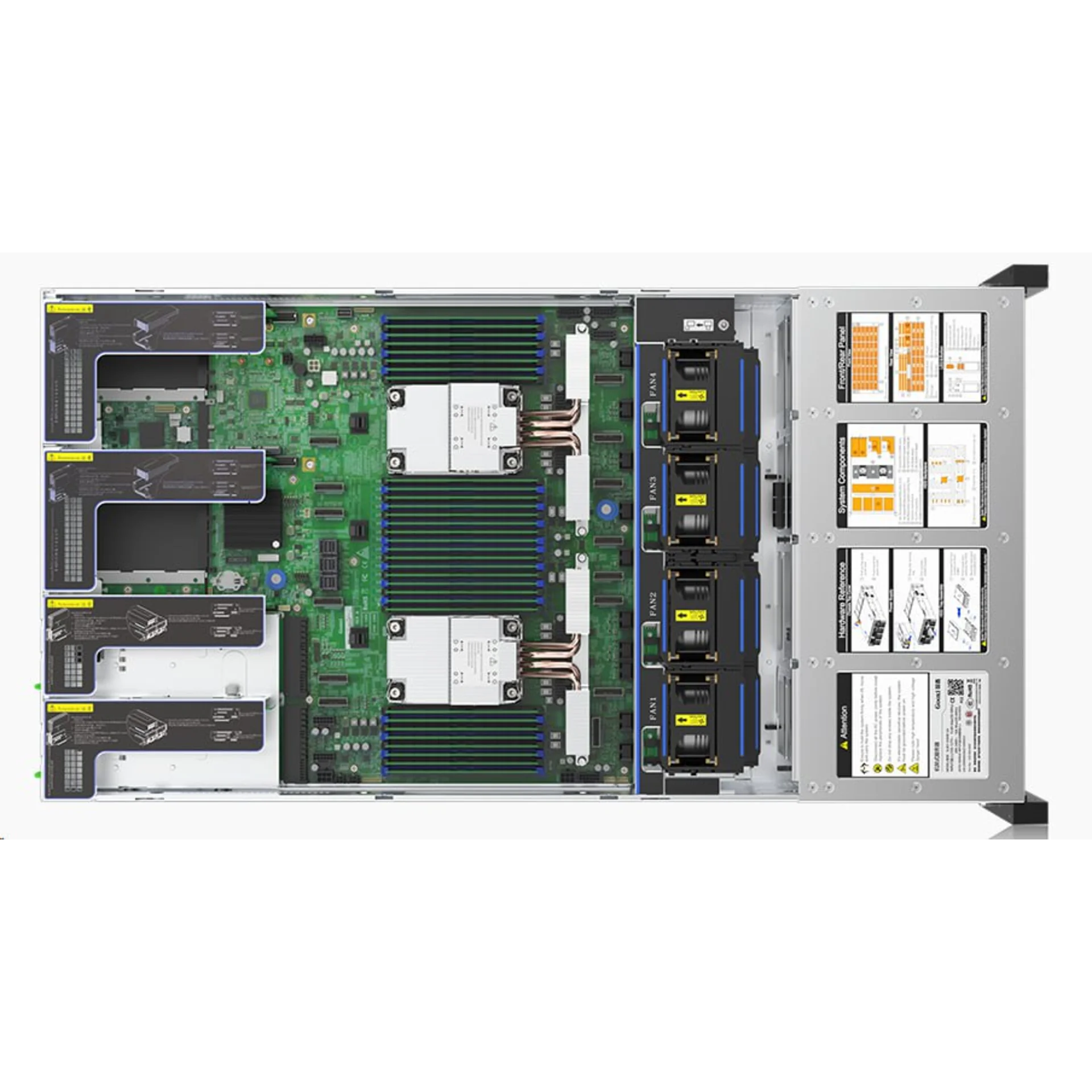 Серверная платформа SNR-SR4436RS, 4U, Scalable Gen4,5, DDR5, 36xSATA/SAS, резервируемый БП