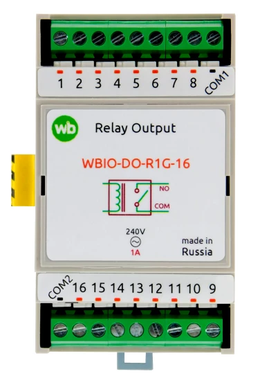Модуль ввода-вывода Wirenboard WBIO-DO-R1G-16