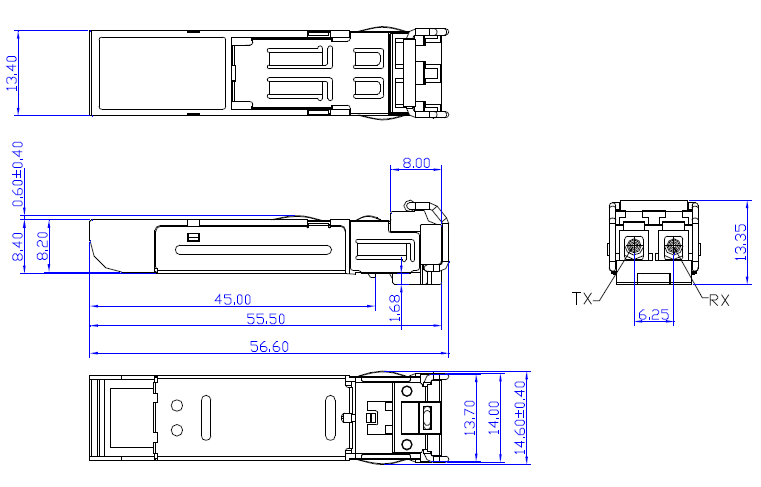 SFP модуль РОТЕК 1,25GE