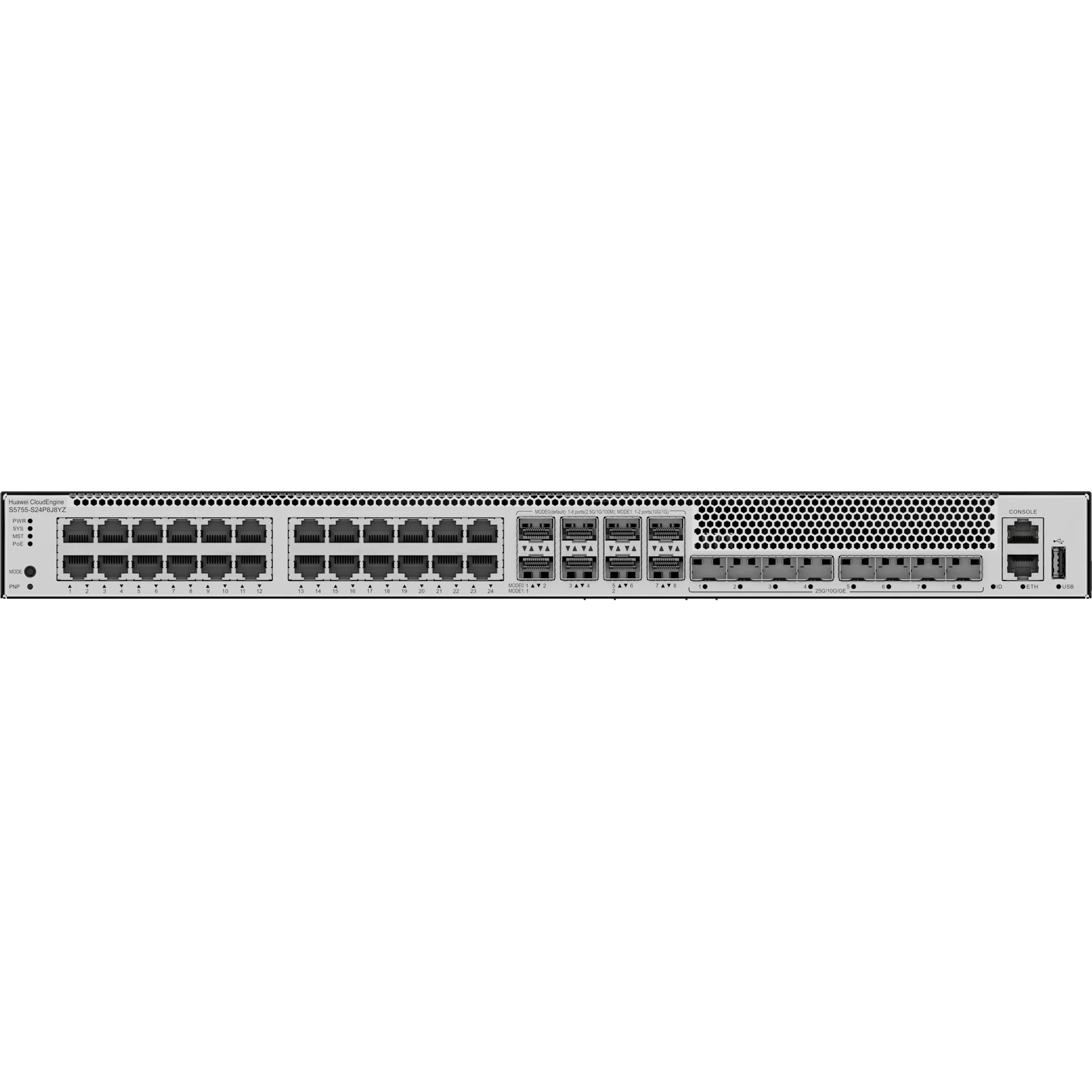 Коммутатор Huawei CloudEngine S5755-S24P8J8YZ